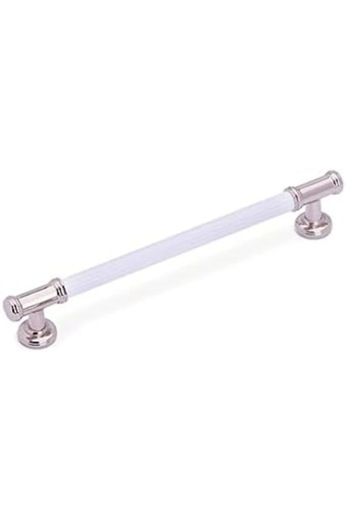 TTKTEKNOLOJİ parlak nikel-beyaz renkli 192 mm Klasik Kulp KRK 395