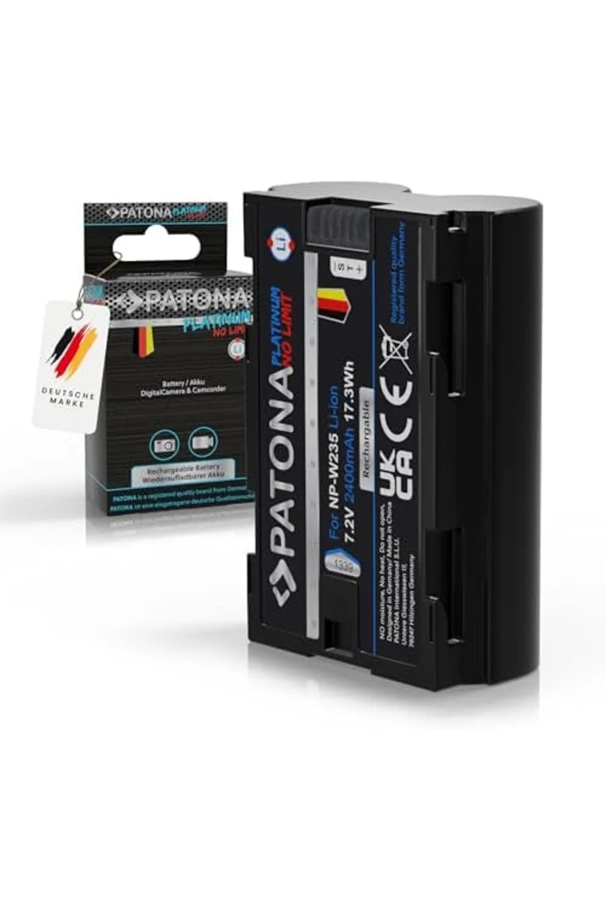 TTKTEKNOLOJİ PATONA NP-W235 2400mAh Batarya Platinum Serisi - GFX