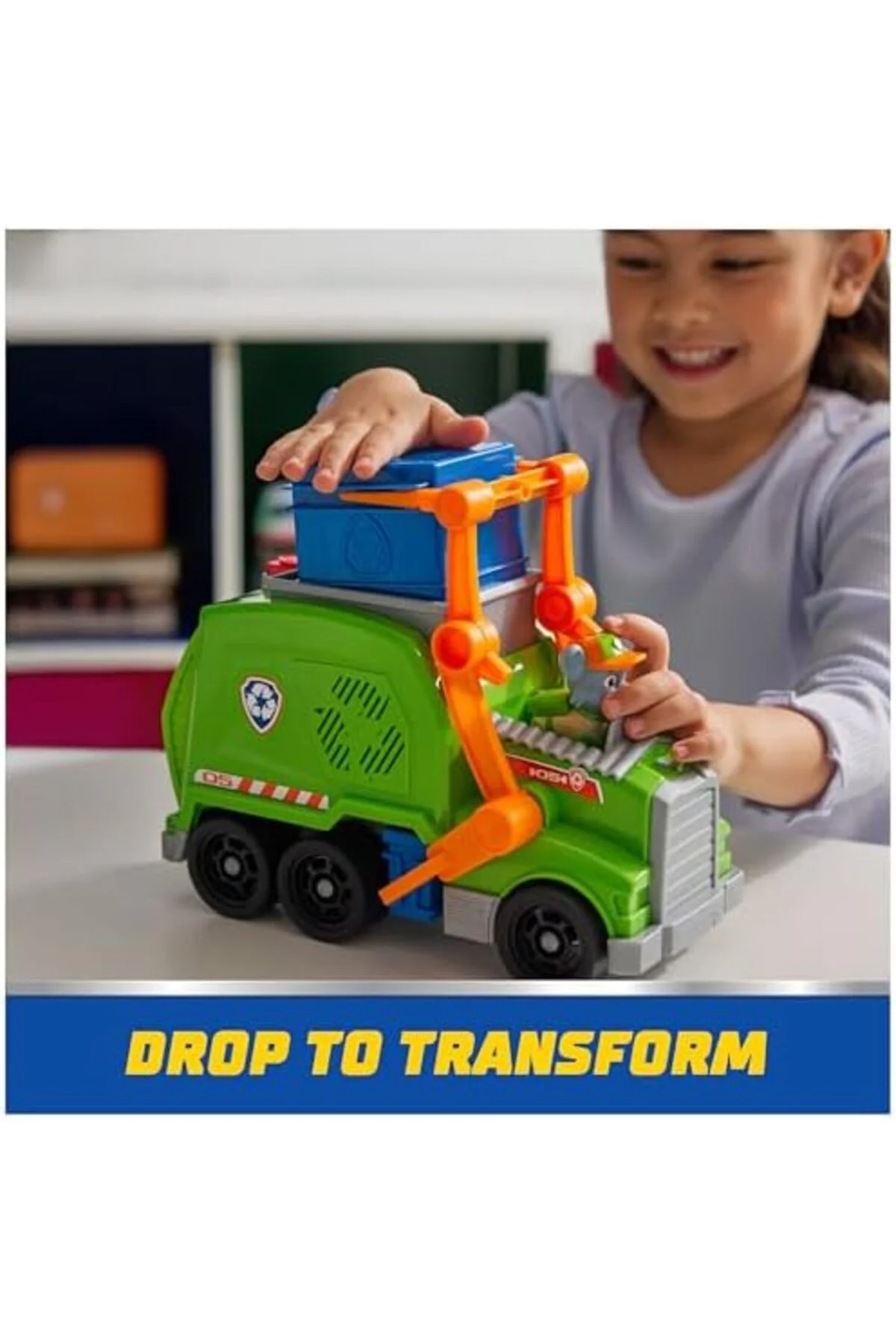 TTKTEKNOLOJİ PAW PATROL, Rocky oyun figürlü ve dönüşüm fonksiyonl