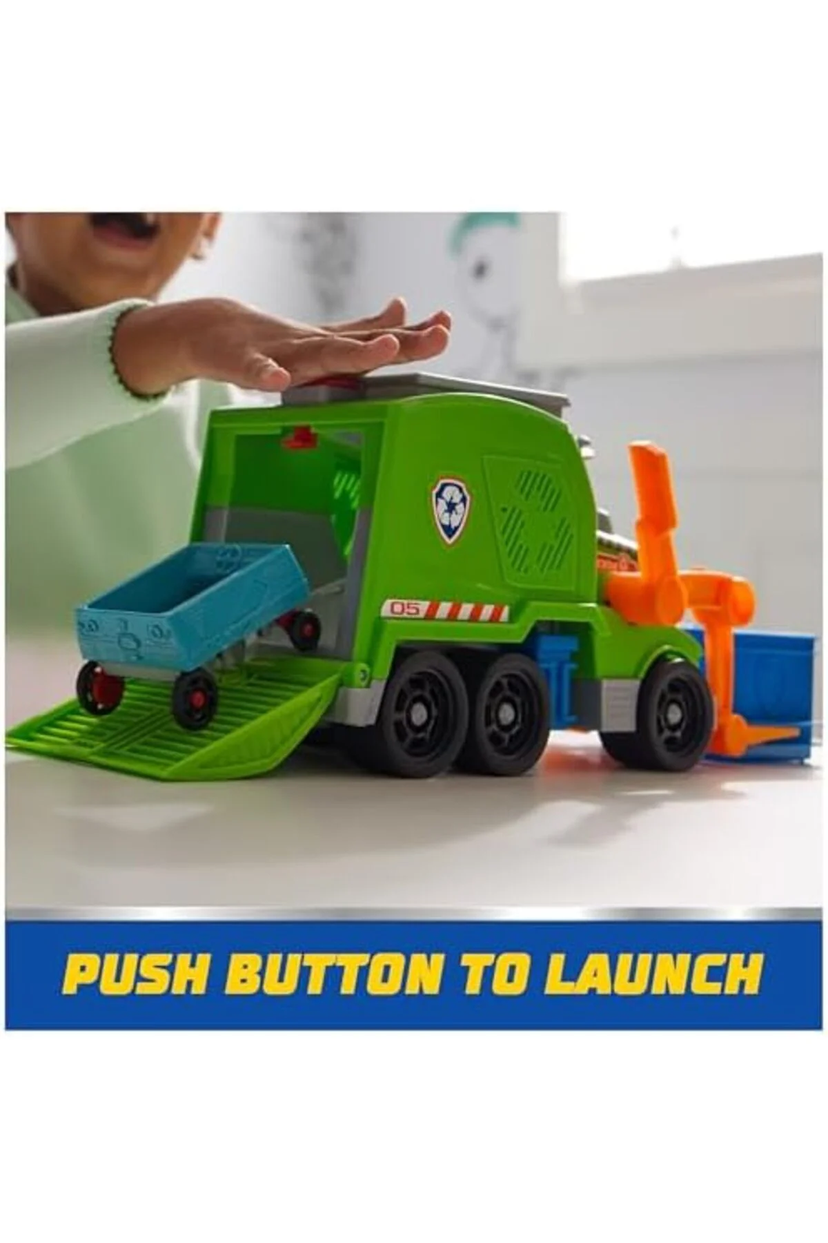 TTKTEKNOLOJİ PAW PATROL, Rocky oyun figürlü ve dönüşüm fonksiyonl