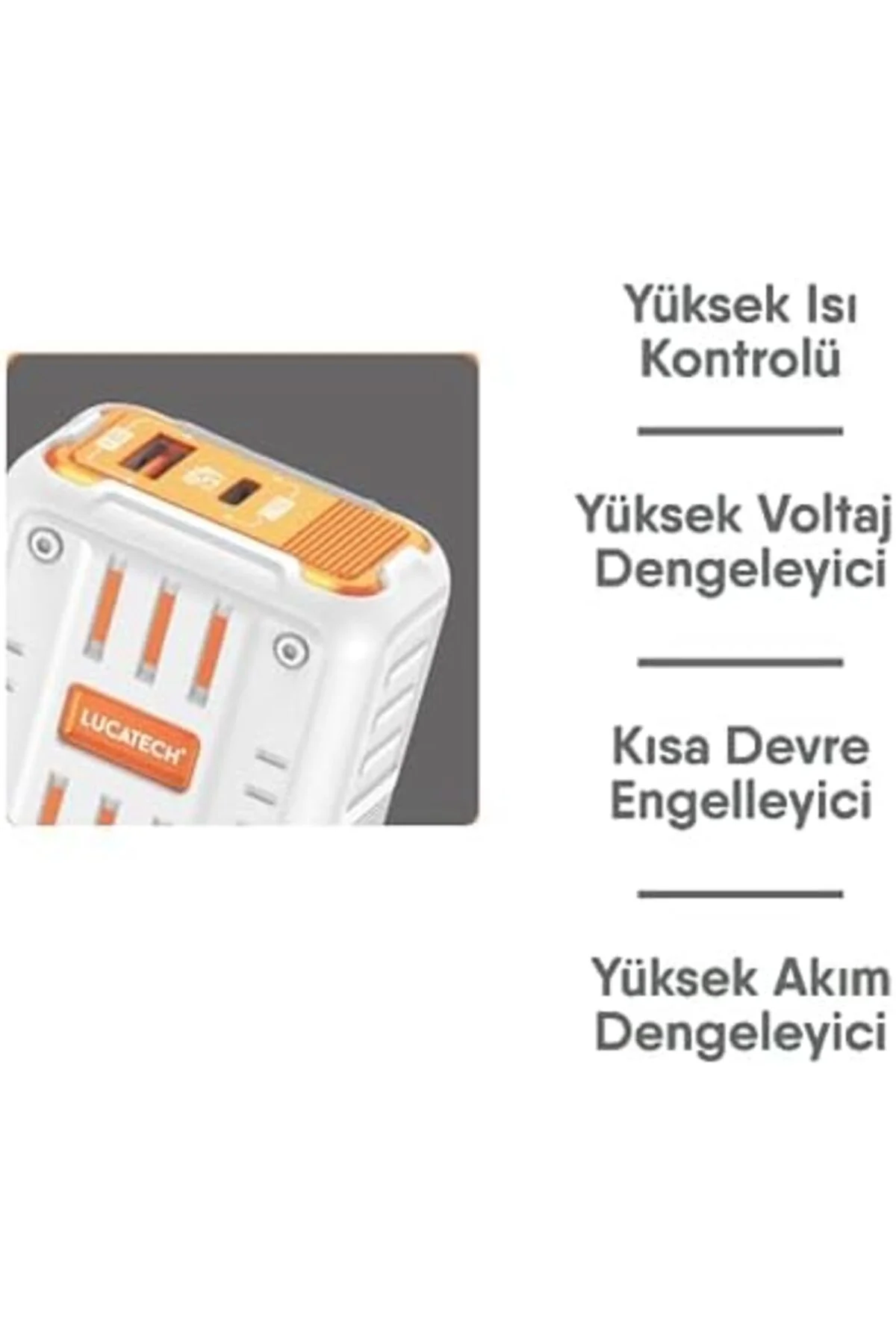 TTKTEKNOLOJİ PD + USB Girişli Turbo Hızlı Şarj Adaptörü – Super D