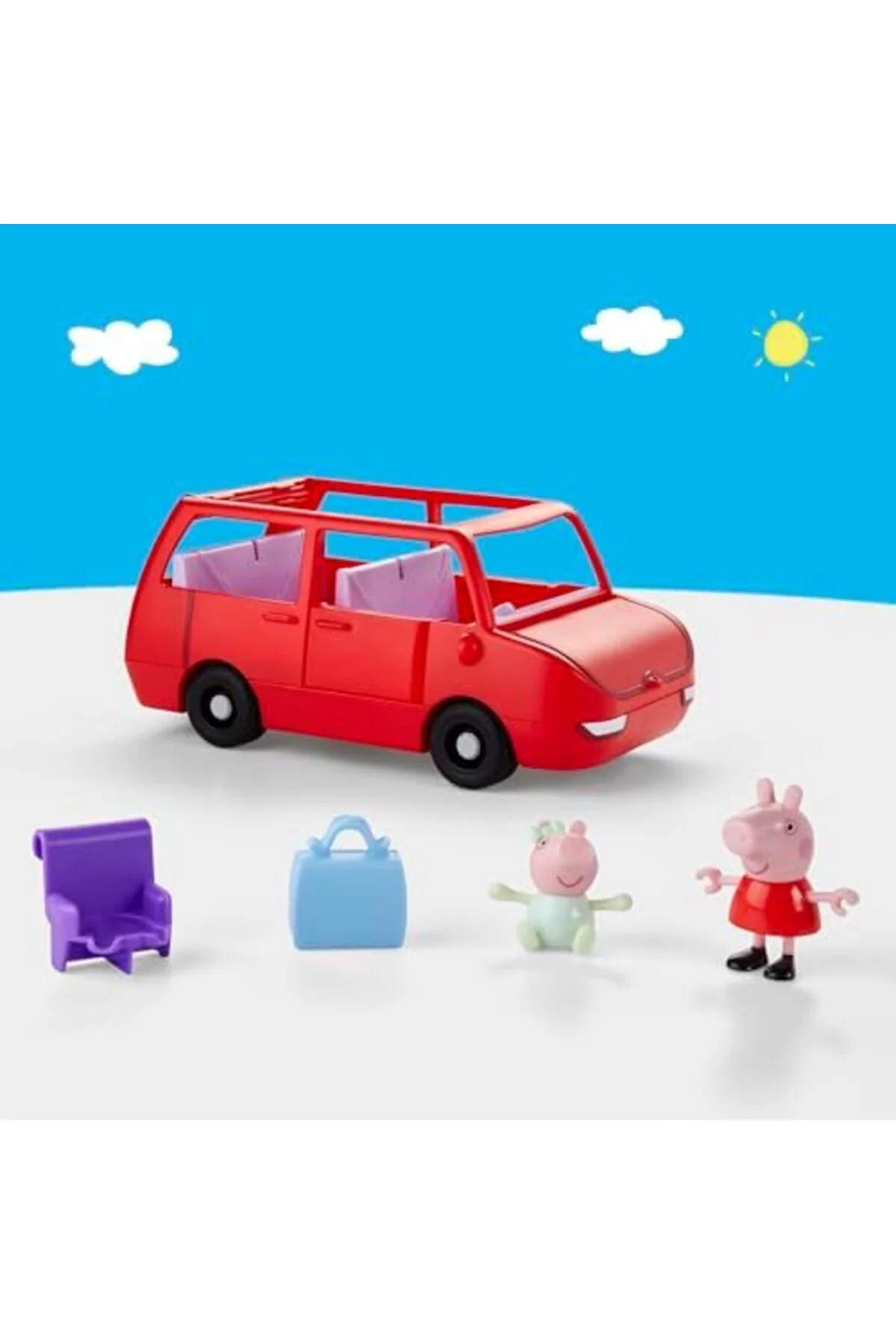 TTKTEKNOLOJİ Peppa'nın Büyük Aile Arabası Oyun Seti TTKTEKNOLOJİ 