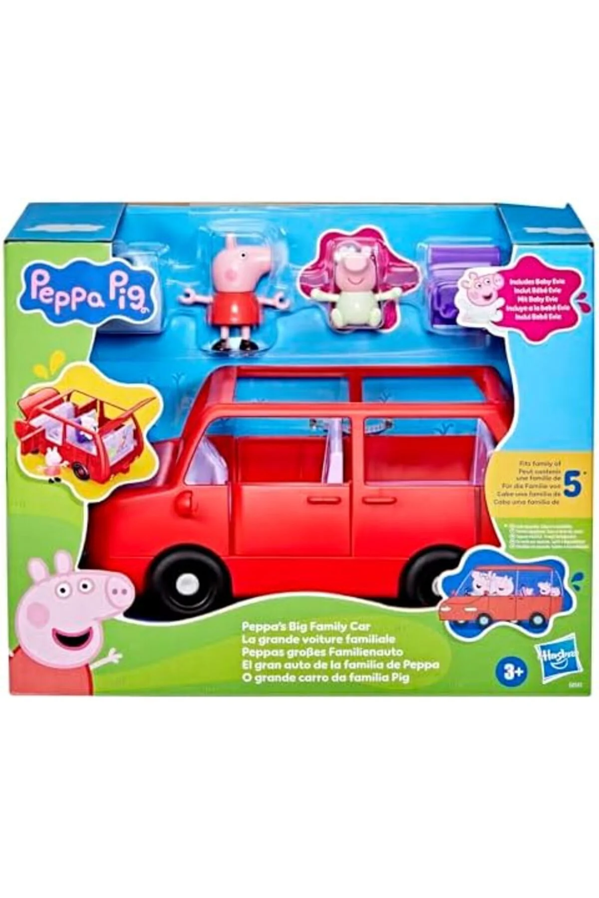 TTKTEKNOLOJİ Peppa'nın Büyük Aile Arabası Oyun Seti TTKTEKNOLOJİ 