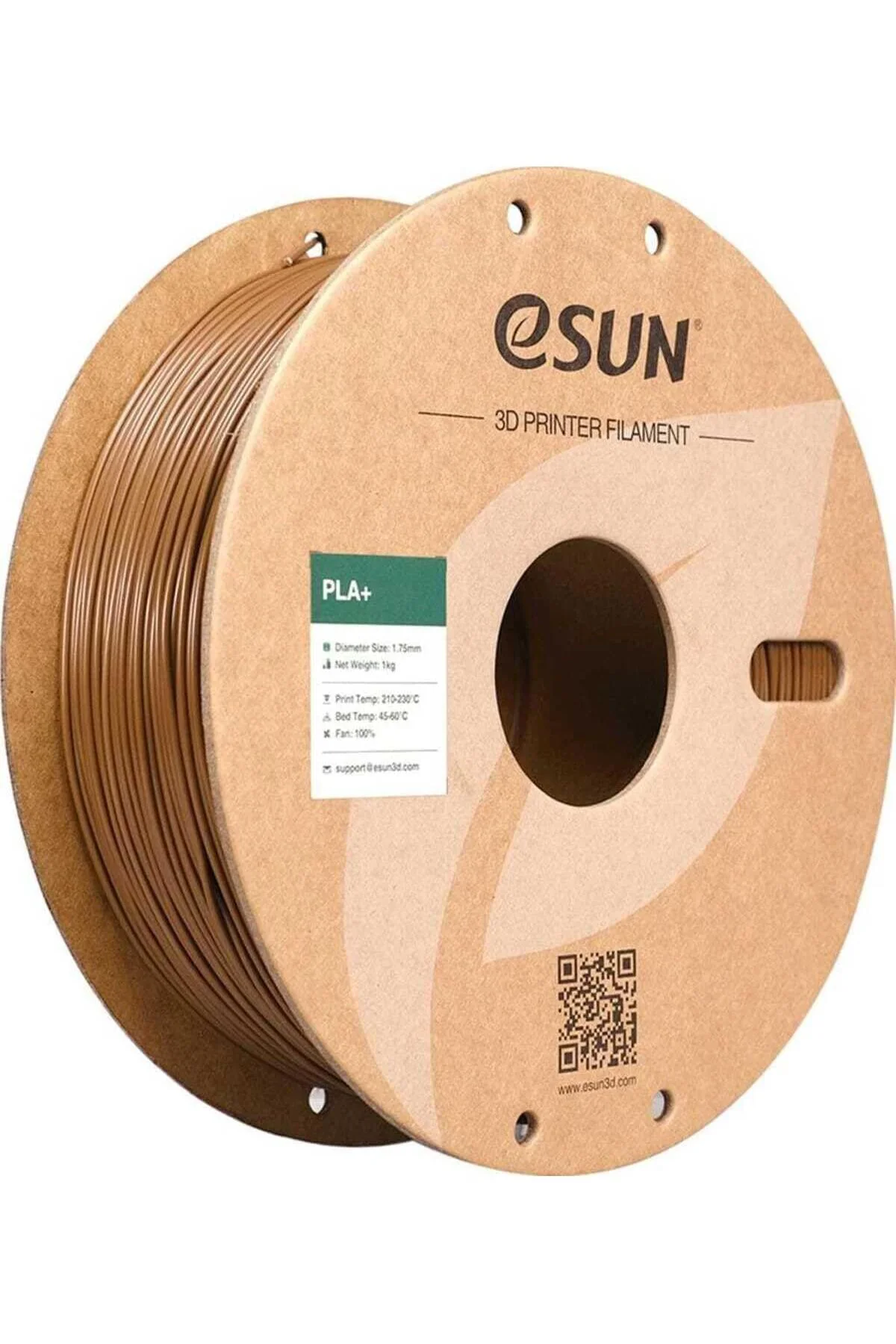 TTKTEKNOLOJİ PLA+ Kahverengi Filament 1,75mm 1kg - bisiparisver, 