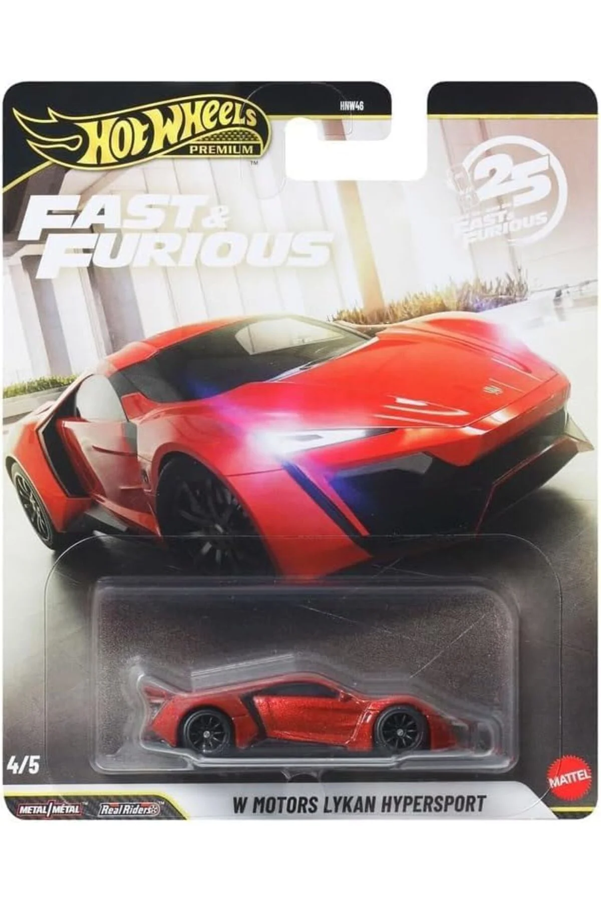 TTKTEKNOLOJİ Premium Series 25.Yıl Özel & Furious W Motors Lykan 