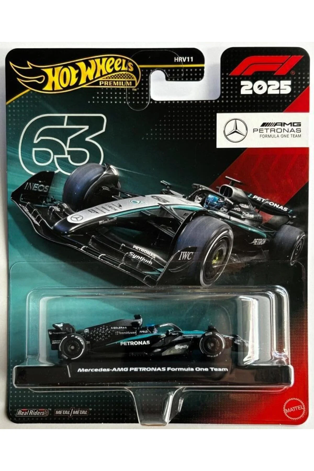 TTKTEKNOLOJİ Premium 2025 Formula 1 -Amg Petronas (#63) HRV11 - J
