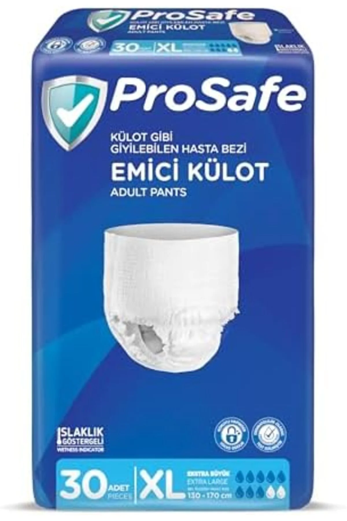 TTKTEKNOLOJİ Prosafe Emici Külot Ekstra Büyük (XL) 30 Adet KRK 39 TTKTEKNOLOJİ Prosafe Emici Külot Ekstra Büyük (XL) 30 Adet KRK 39