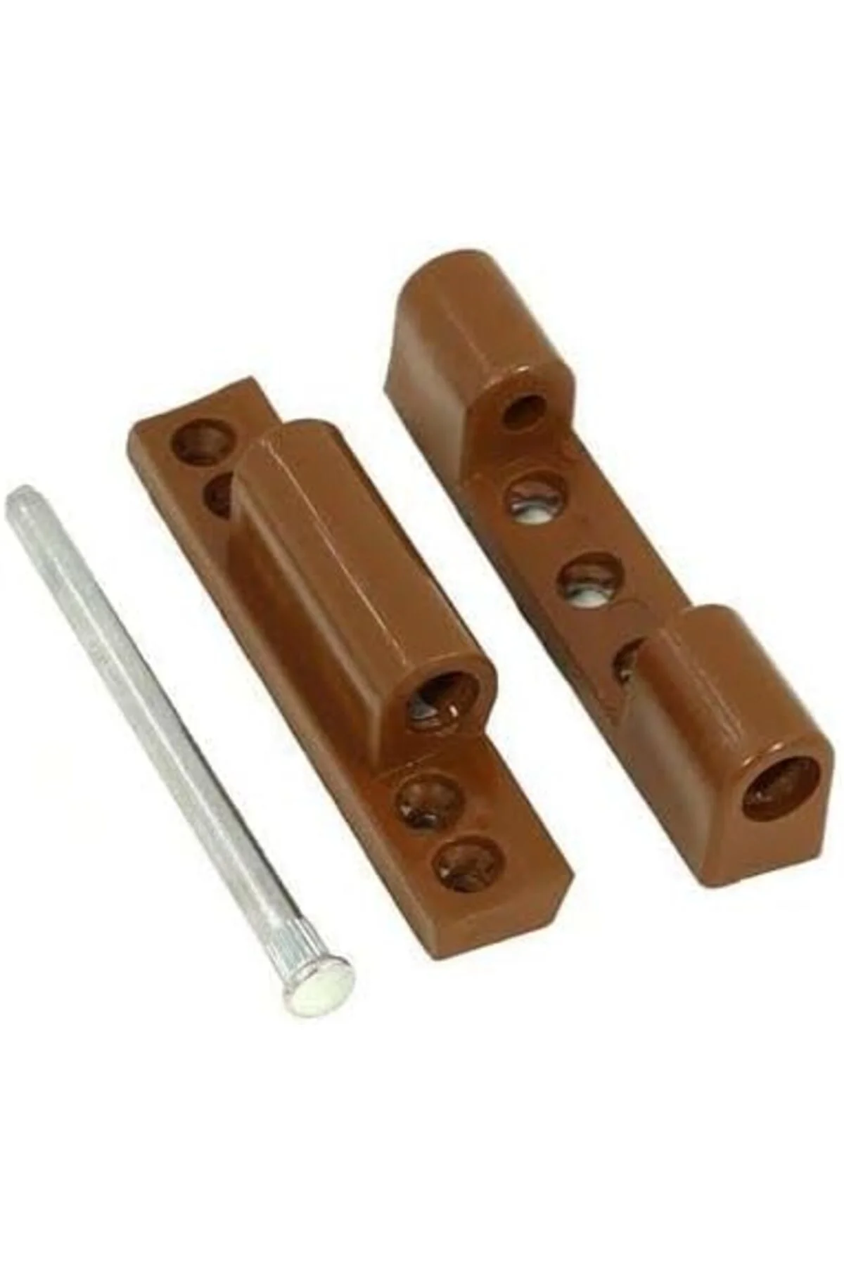 TTKTEKNOLOJİ PVC Kapı Menteşesi, Kahverengi, 90 mm, Pimapen Pence