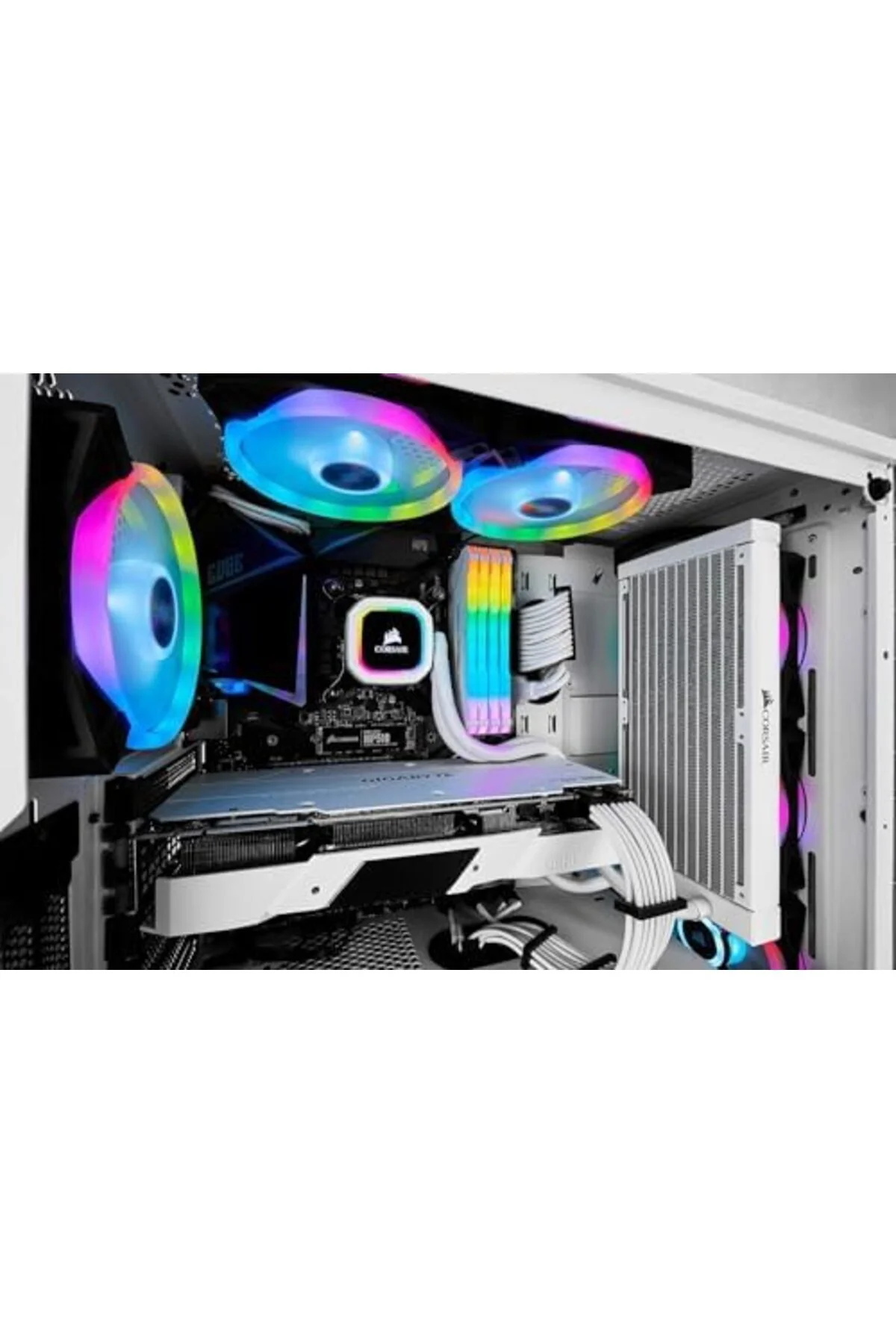 TTKTEKNOLOJİ QL Serisi, iCUE QL120 RGB, 120mm, PWM, Lighting Node