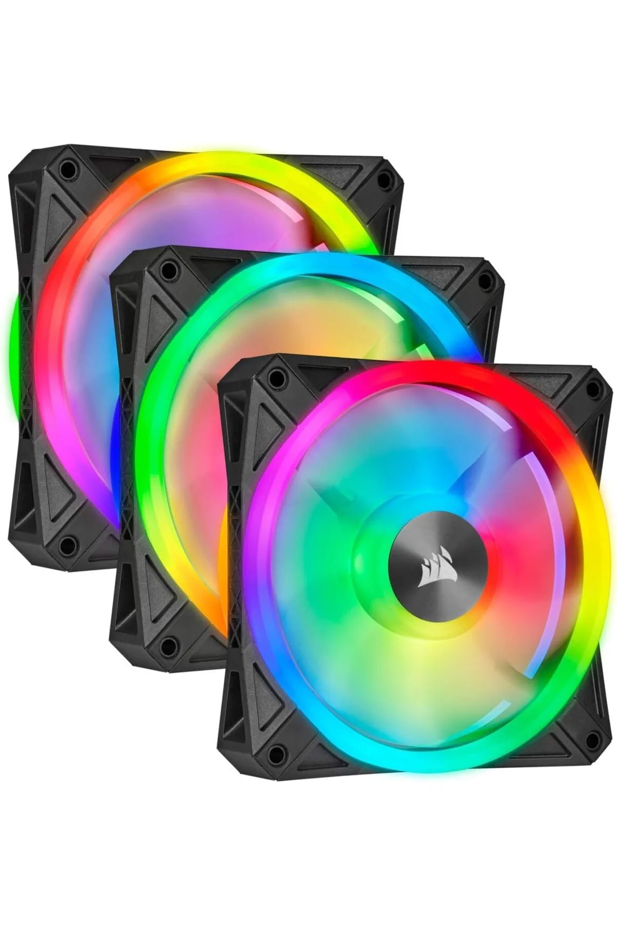 TTKTEKNOLOJİ QL Serisi, iCUE QL120 RGB, 120mm, PWM, Lighting Node