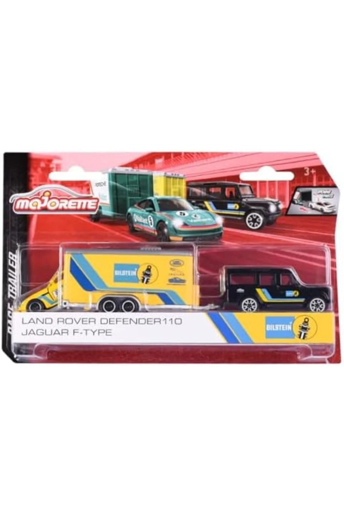 TTKTEKNOLOJİ Race Trailer Land Rover Defender110 & Jaguar F-Type 