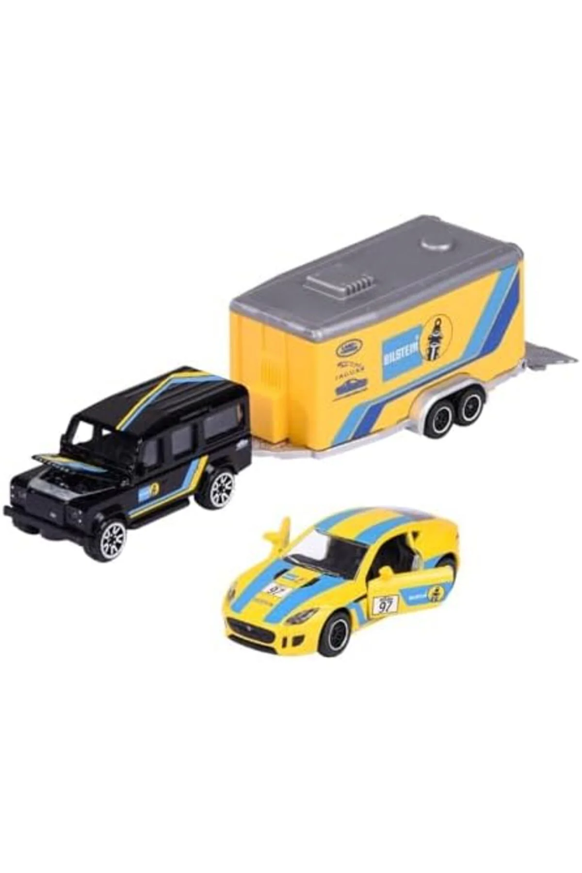 TTKTEKNOLOJİ Race Trailer Land Rover Defender110 & Jaguar F-Type 