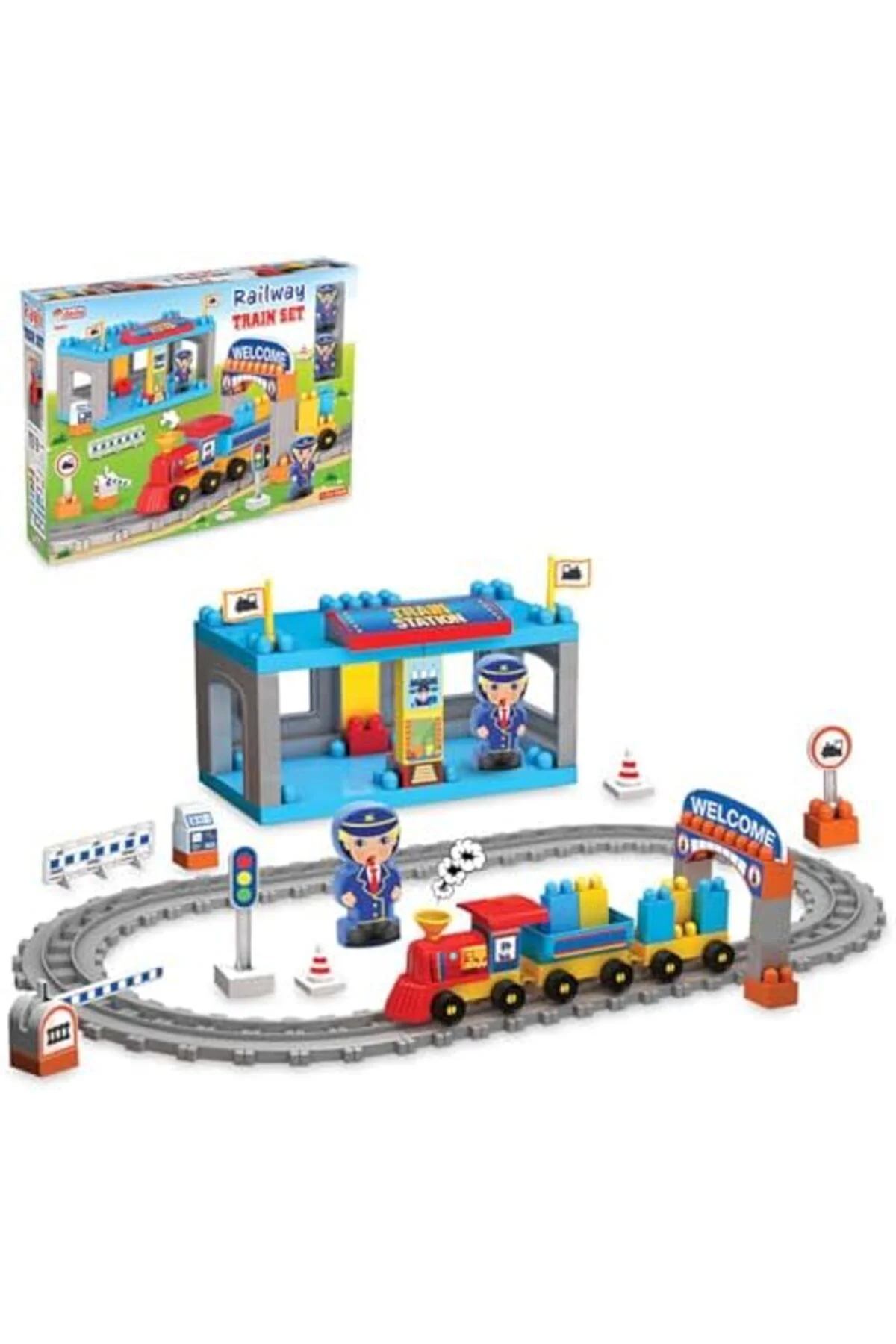 TTKTEKNOLOJİ Raylı Tren Set 61 Parça TTKTEKNOLOJİ 395519