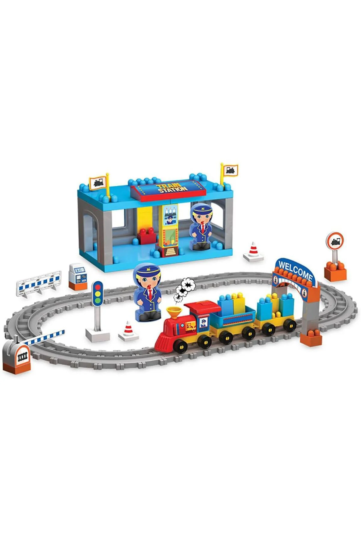 TTKTEKNOLOJİ Raylı Tren Set 61 Parça TTKTEKNOLOJİ 395519