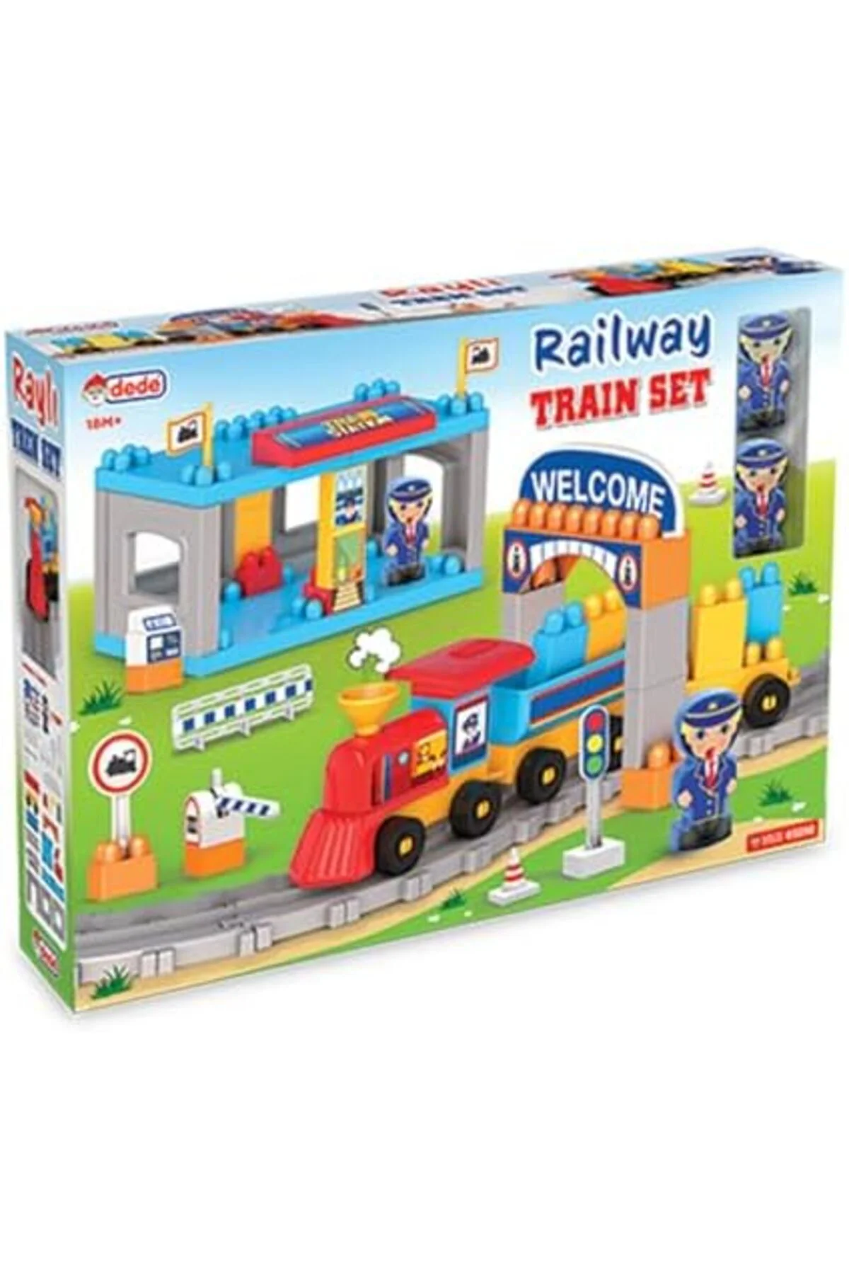 TTKTEKNOLOJİ Raylı Tren Set 61 Parça TTKTEKNOLOJİ 395519