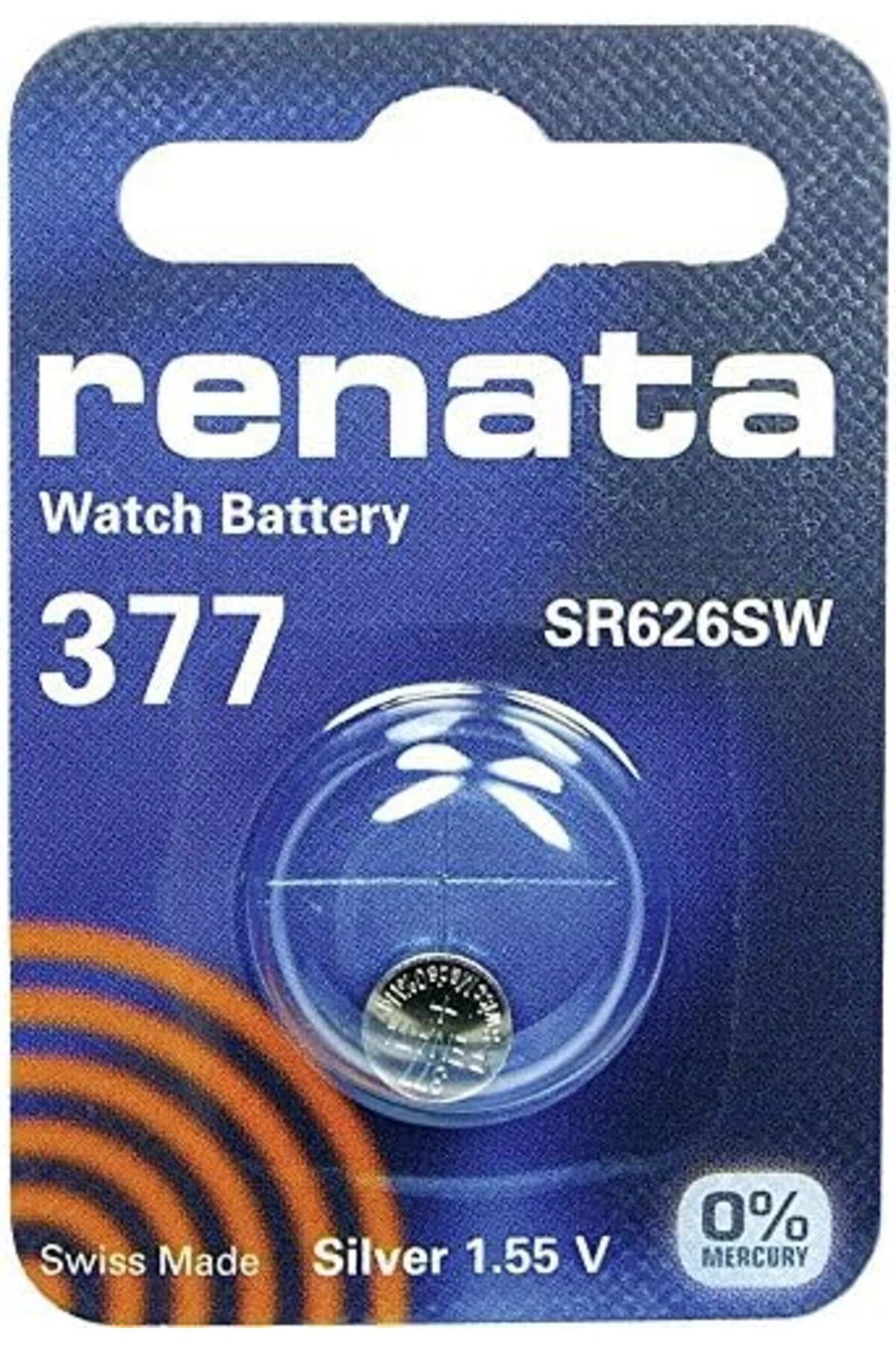 TTKTEKNOLOJİ Renata 5 adet Saat Pili Made 377 veya SR626SW veya A