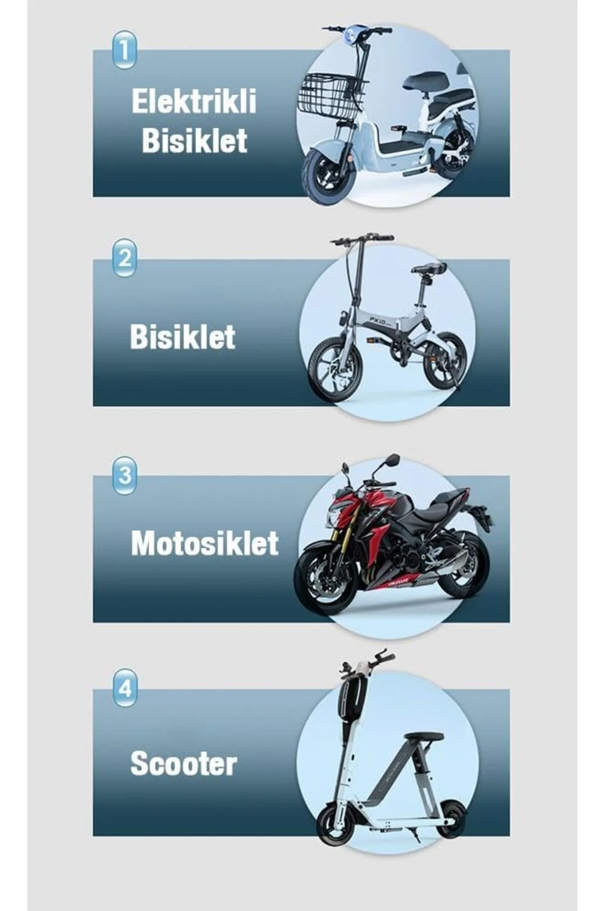 TTKTEKNOLOJİ Sarsıntı Önleyici Otomatik Kilitli Gidon Motosiklet 