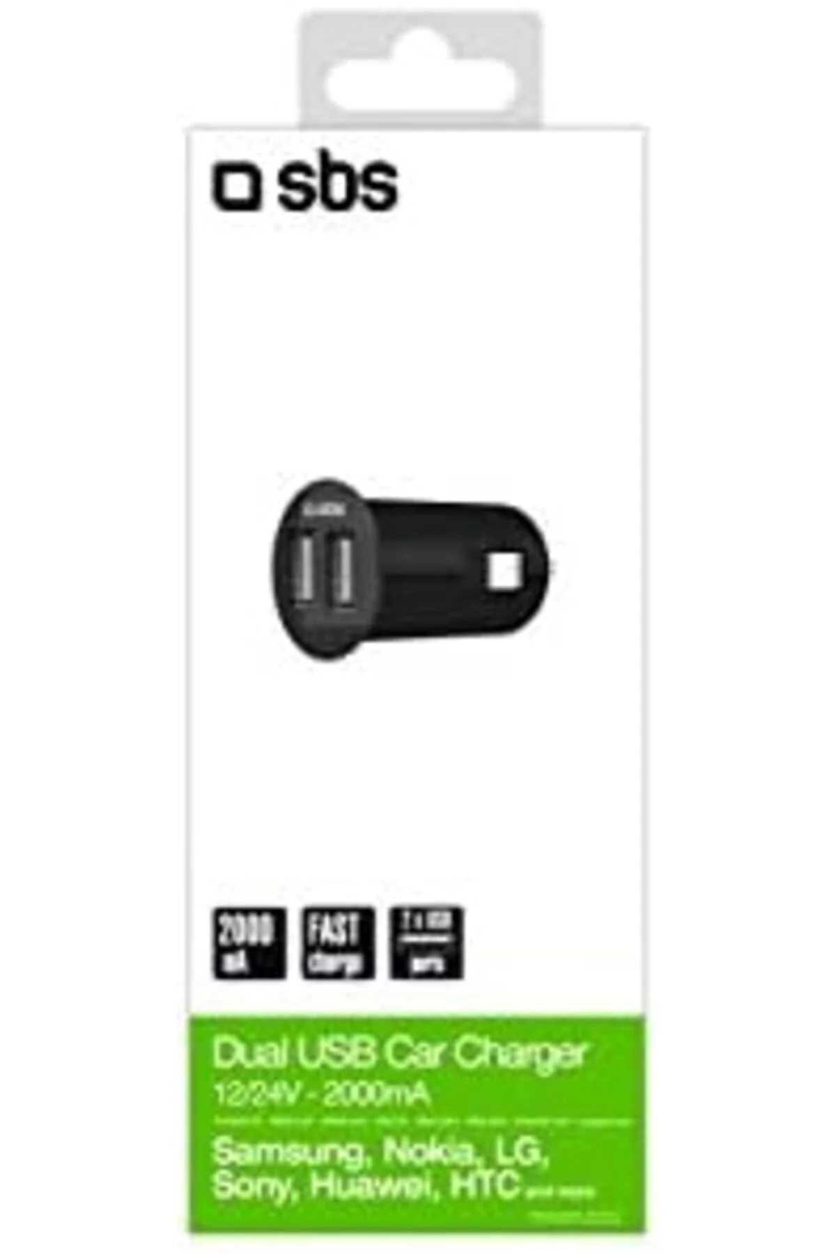 TTKTEKNOLOJİ Sbs 0578 2 Çıkışlı Mini Araç Şarjı, 2, 400 Mah TTKTE