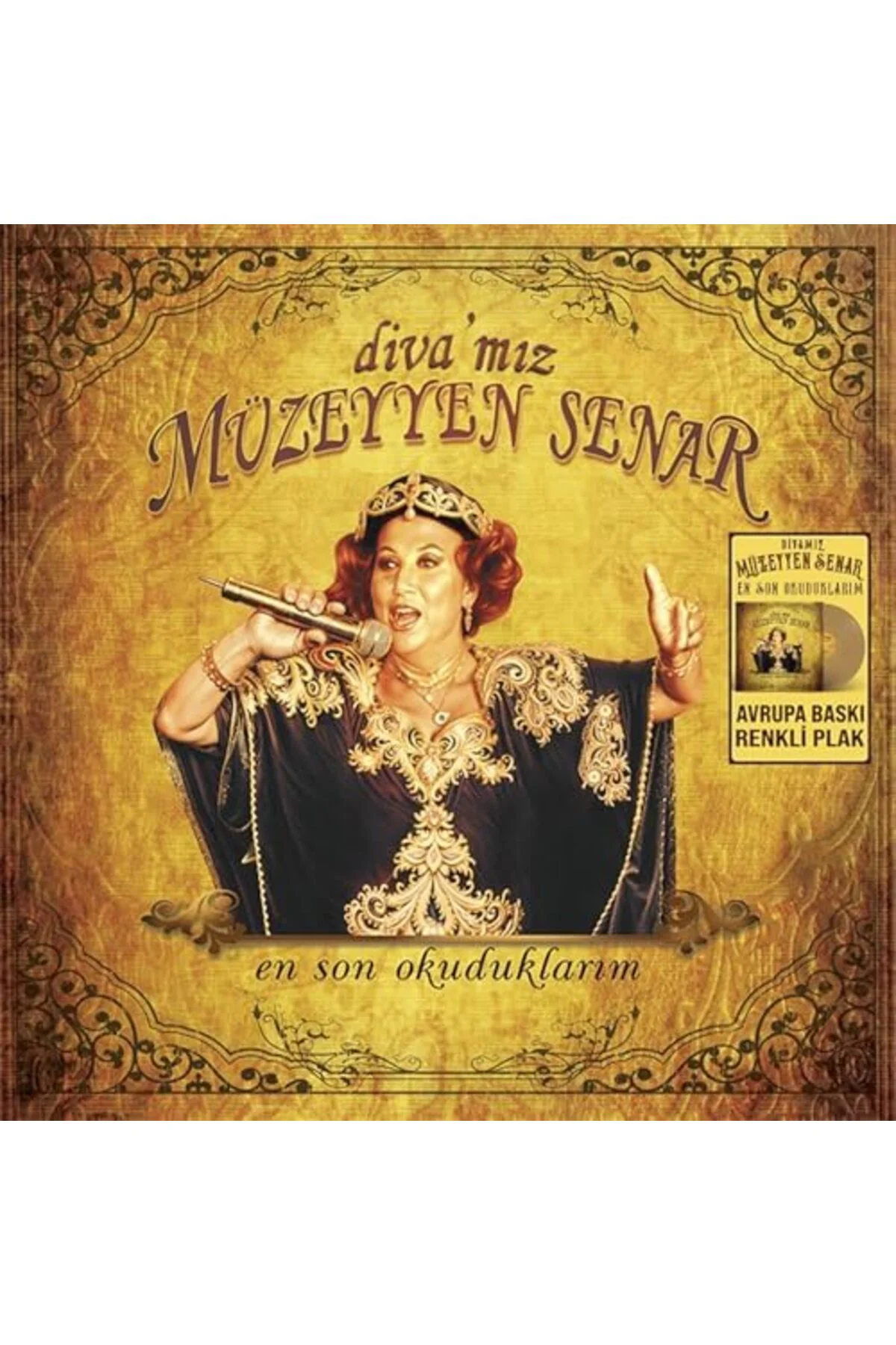 TTKTEKNOLOJİ Senar Diva'mız En Son Okuduklarım Viny Renkli Plak, 