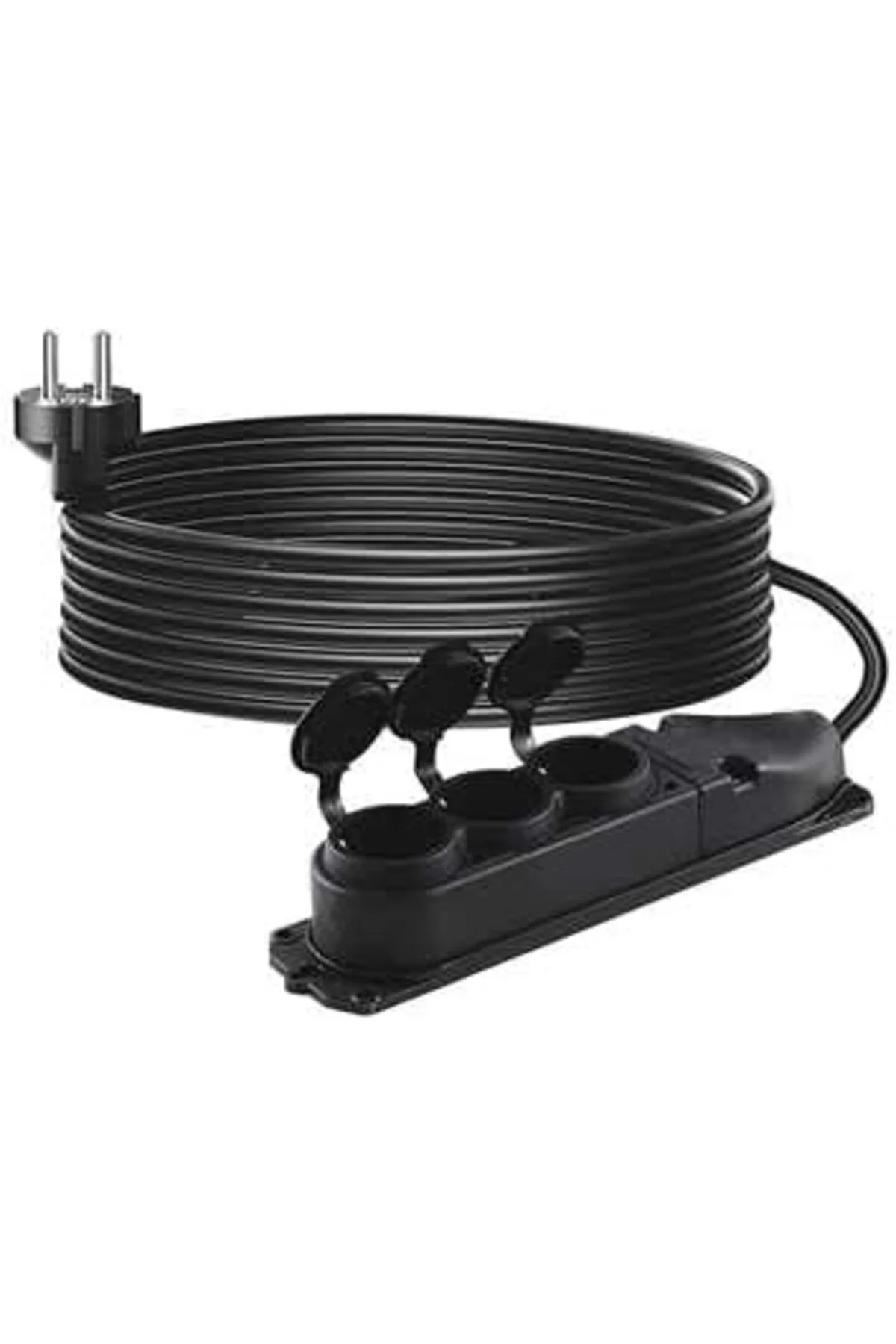 TTKTEKNOLOJİ SGS Uzatma Kablosu, 3x2.5mm, 30 Metre, 3'lü Grup Pri