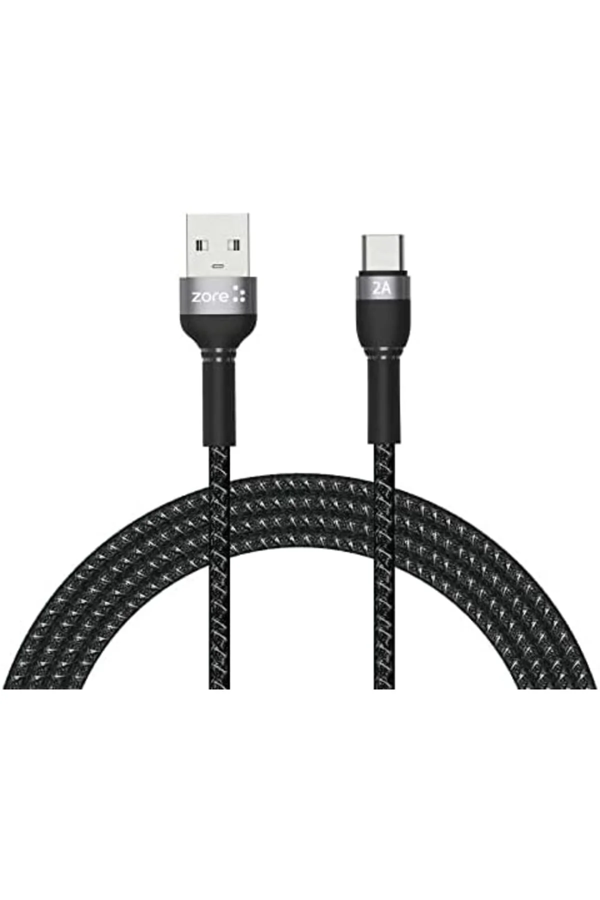 TTKTEKNOLOJİ Shira Serisi Type-c Usb Kablo 2 Metre Siyah TTKTEKNO