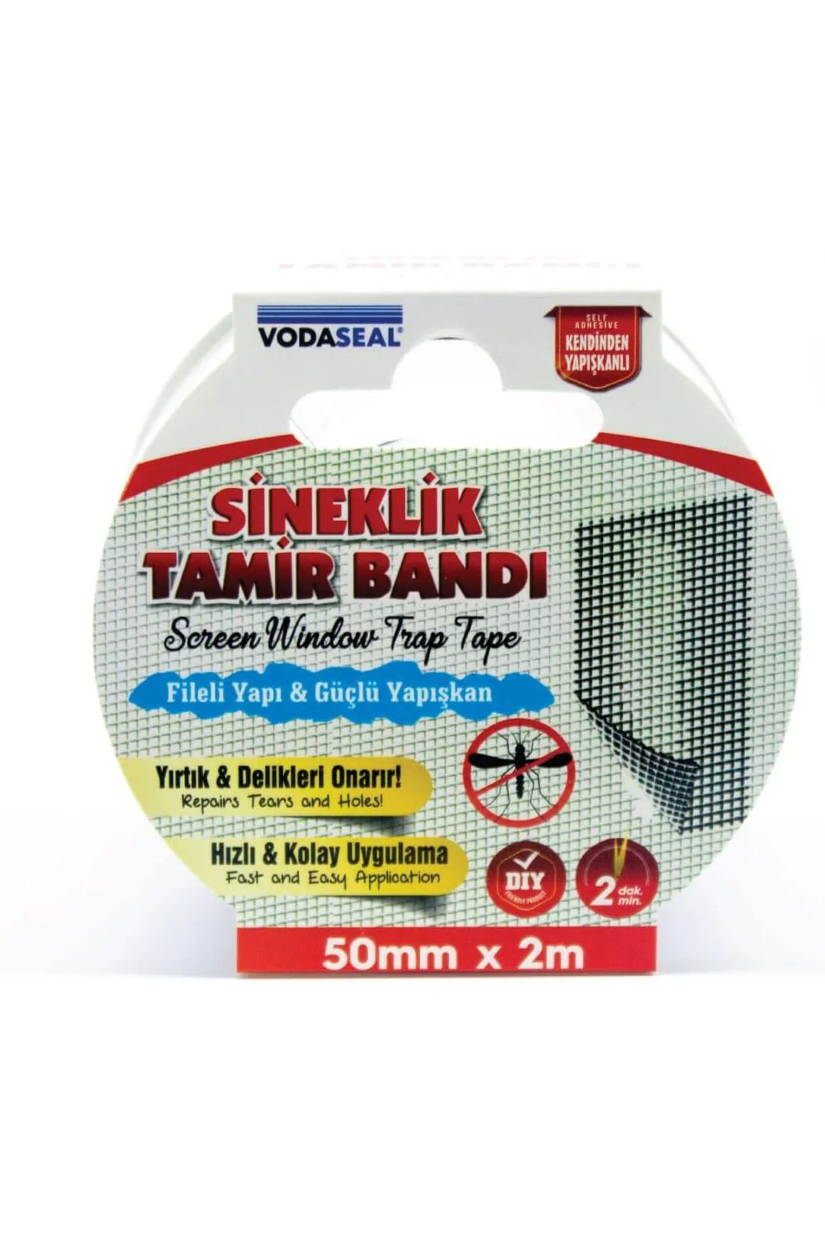 TTKTEKNOLOJİ Sineklik Tamir Bandı, 50mmx2mt KRK 395519