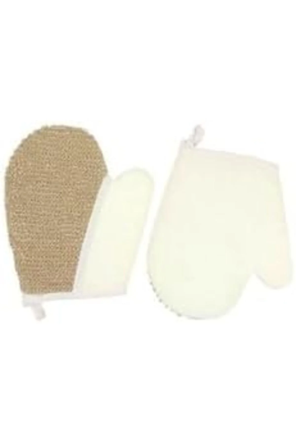 TTKTEKNOLOJİ Sisal Eldiven Lif Kese Kahverengi (18 cm x 22cm) KRK