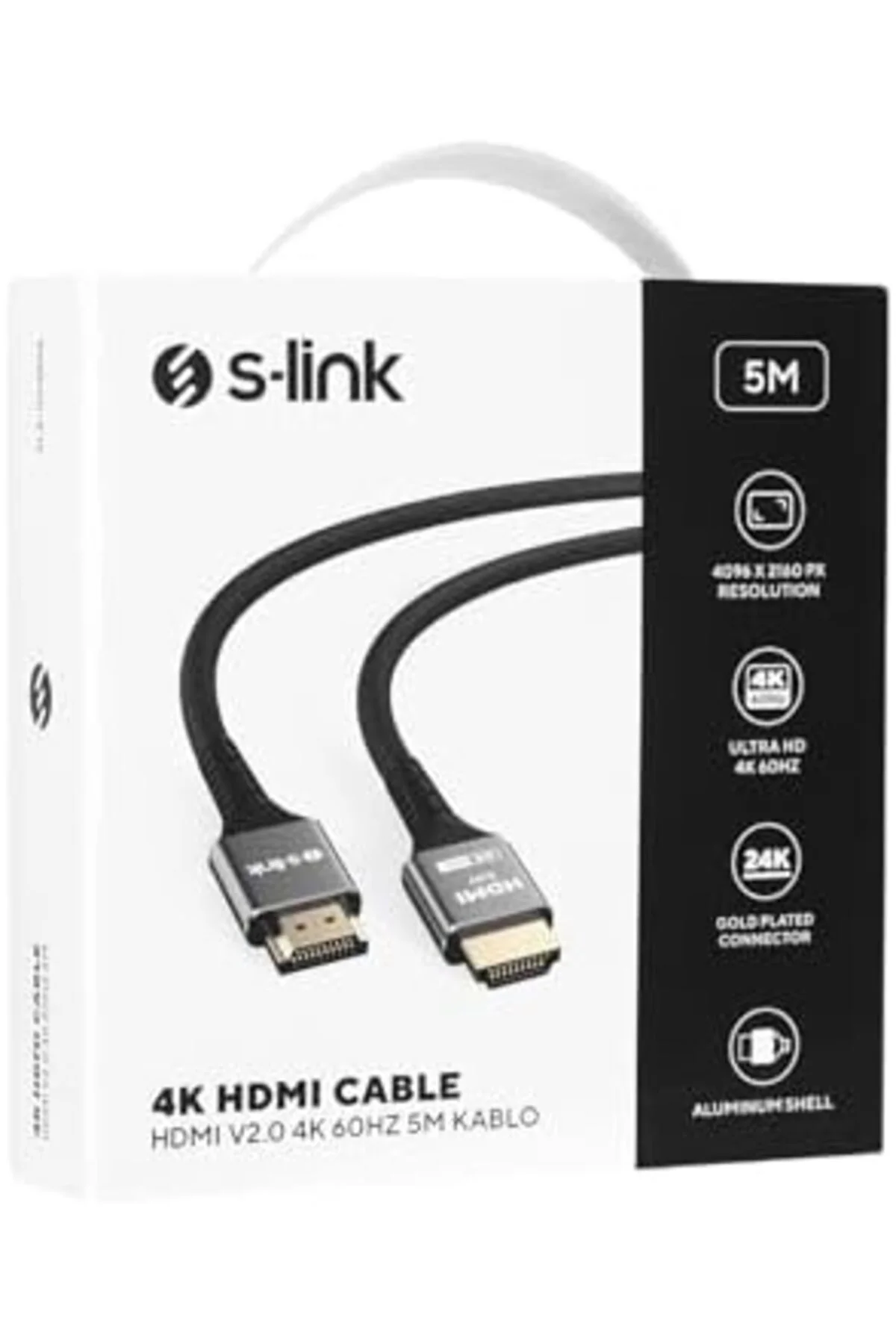 TTKTEKNOLOJİ SLX-HD4K05 19+1 HDMI to HDMI 5 Metre v2.0 4K 60Hz Ka