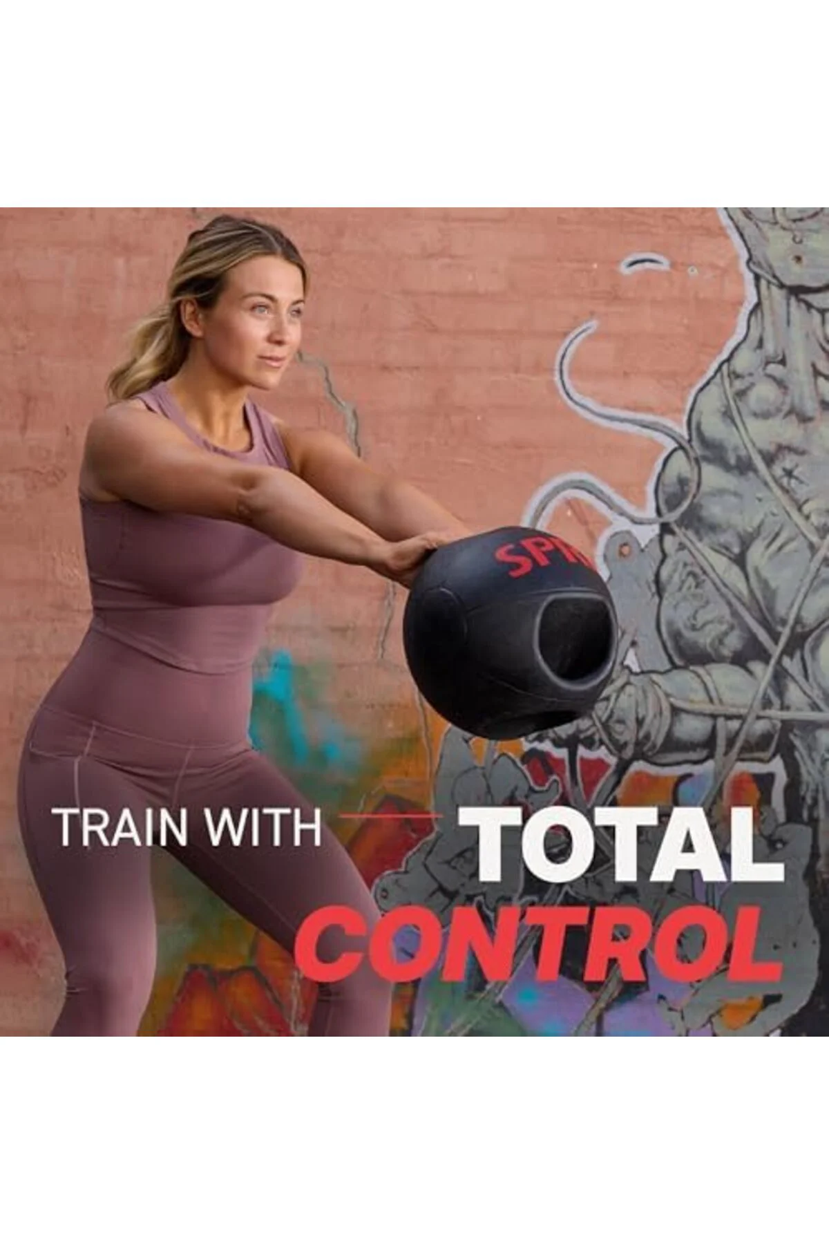 TTKTEKNOLOJİ SPRI Xerball Medicine Ball with Handles - Weighted B