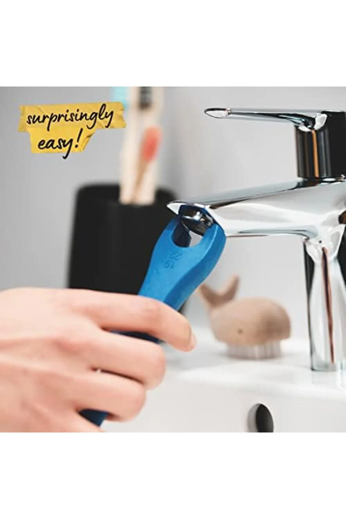 TTKTEKNOLOJİ Start Lavabo Bataryası, S-Boyut, Su Tasarruflu, Krom