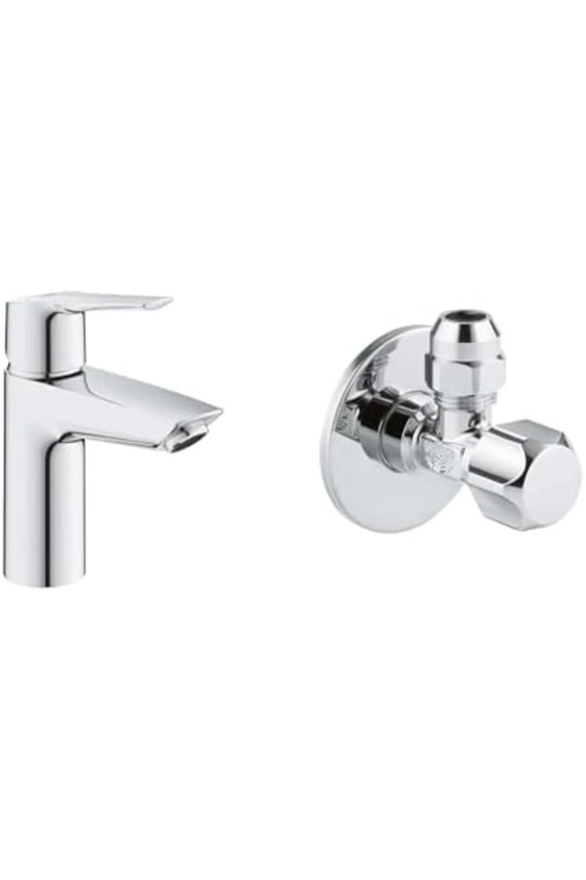TTKTEKNOLOJİ Start Lavabo Bataryası S-Boyut + 2 Adet 55mm Ara Mus