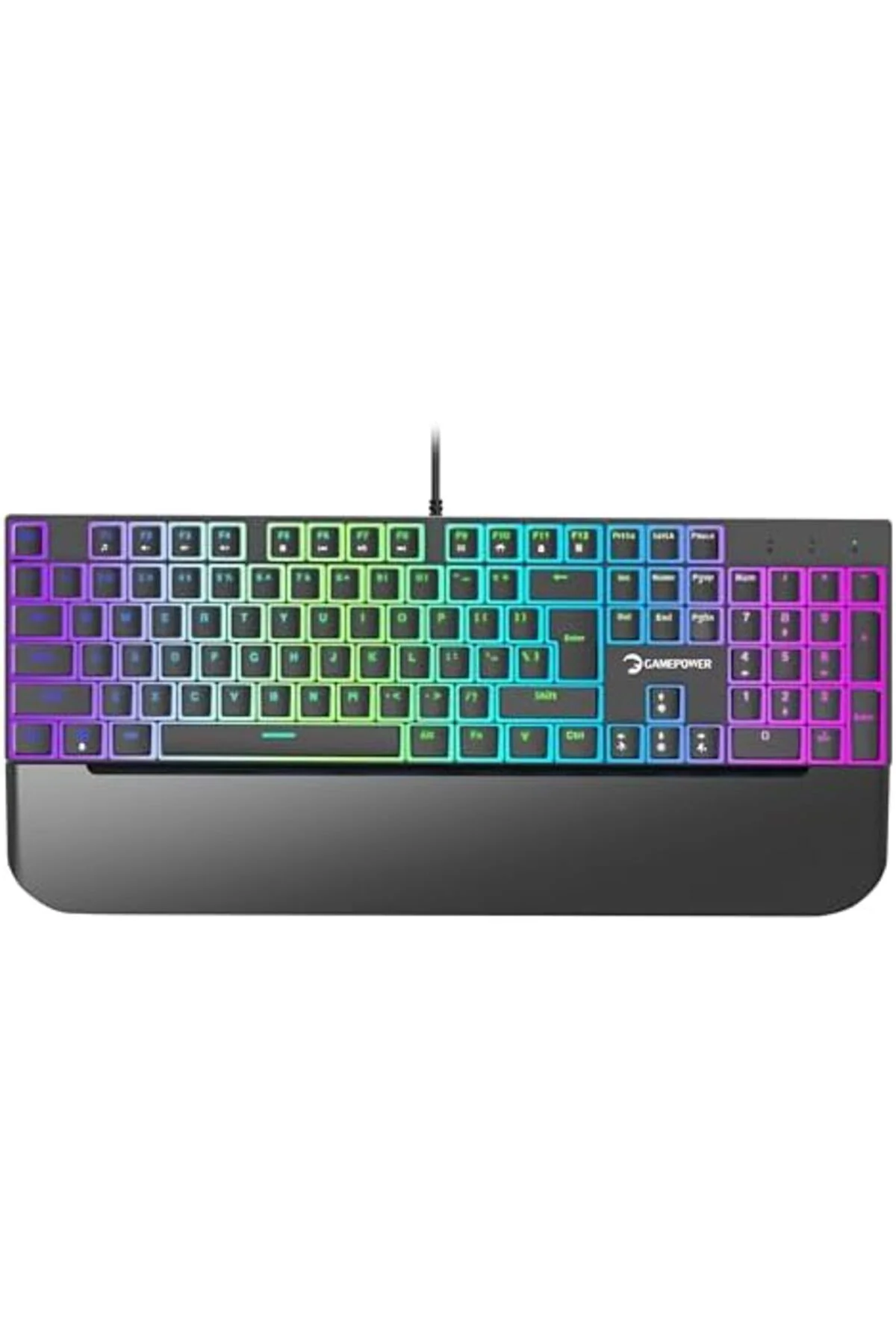 TTKTEKNOLOJİ Suki Mekanik Mavi Switch Puding Keycaps Türkçe Q 104