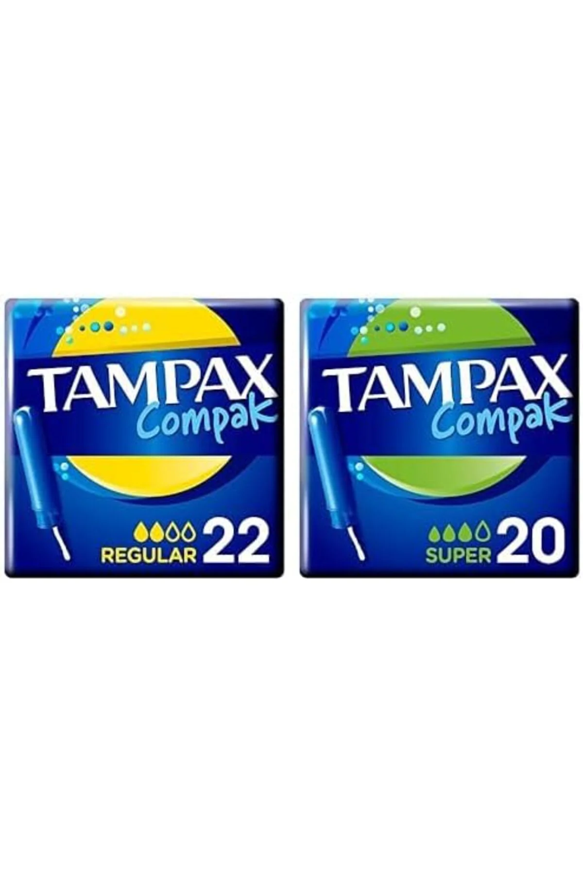 TTKTEKNOLOJİ Tampax Aplikatörlü Tampon Normal 22 Adet & Tampax Ap