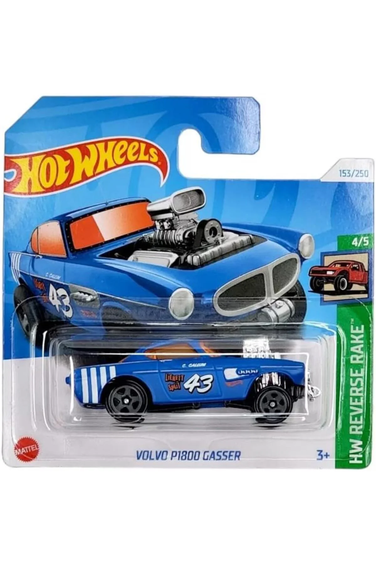 TTKTEKNOLOJİ Tekli Arabalar VOLVO P1800 GASSER HTB92 TTKTEKNOLOJİ
