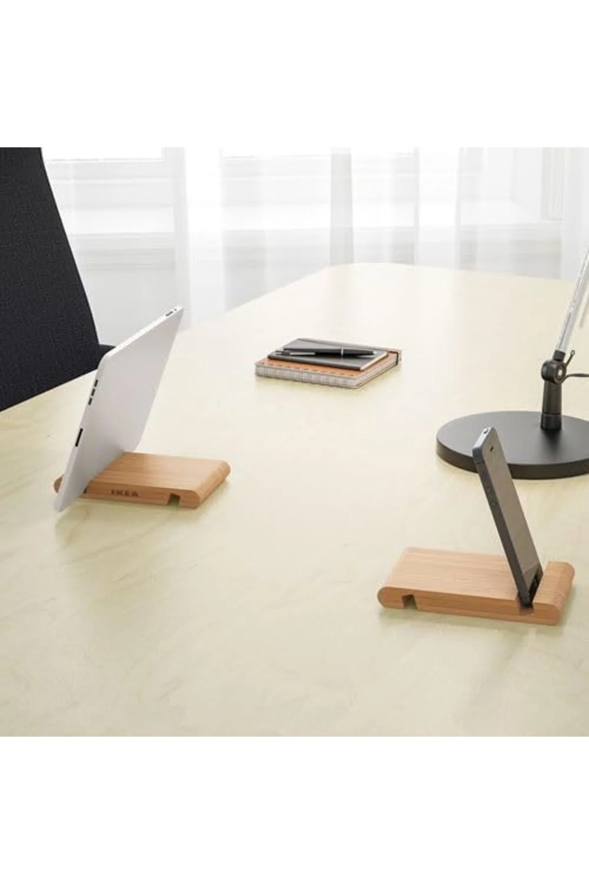 TTKTEKNOLOJİ Telefon/Tablet Standı, Bambu Pratik Kullanım Özelliğ
