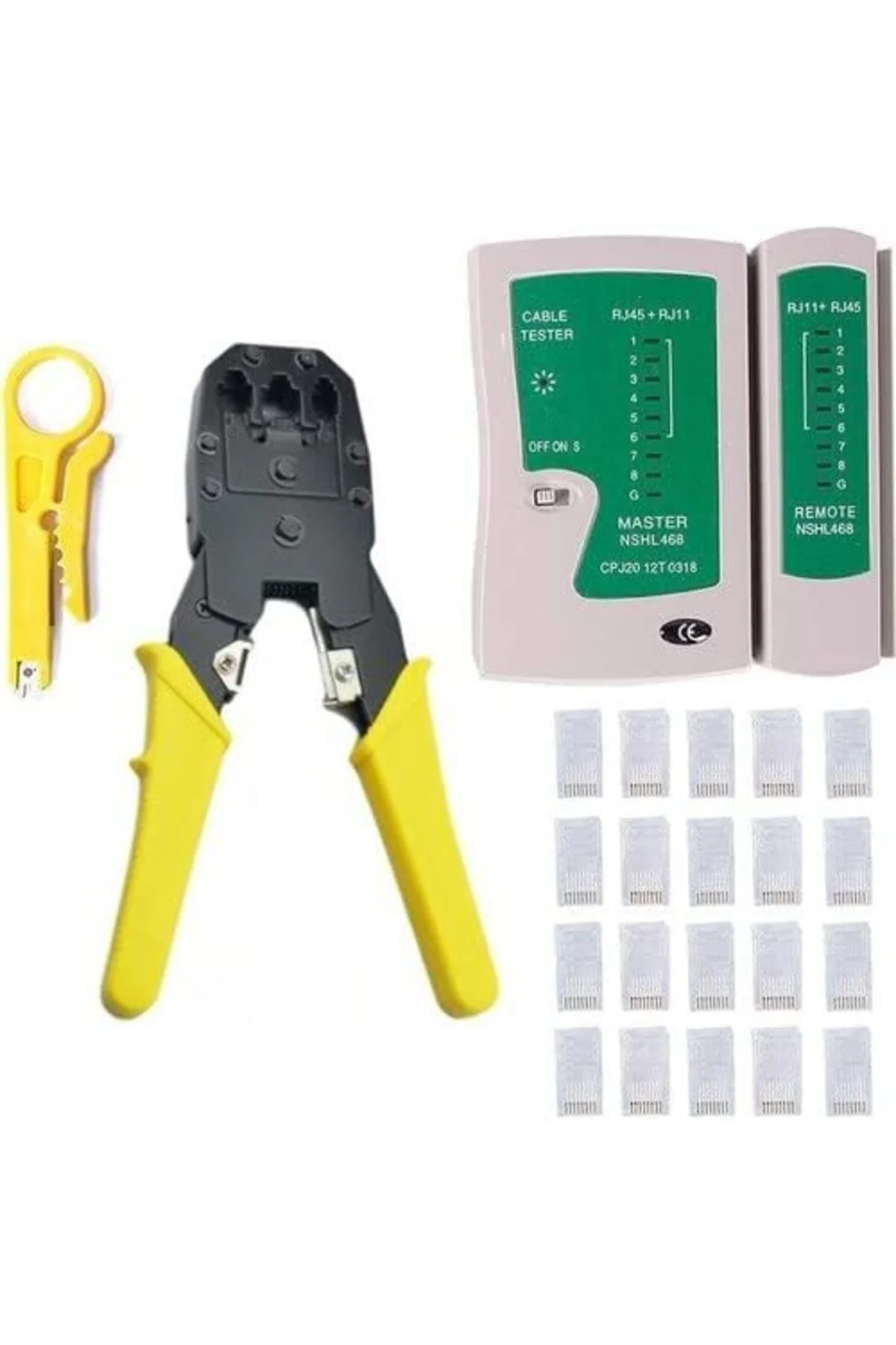 TTKTEKNOLOJİ + Tester + 100 Adet Network Seti KRK 395519