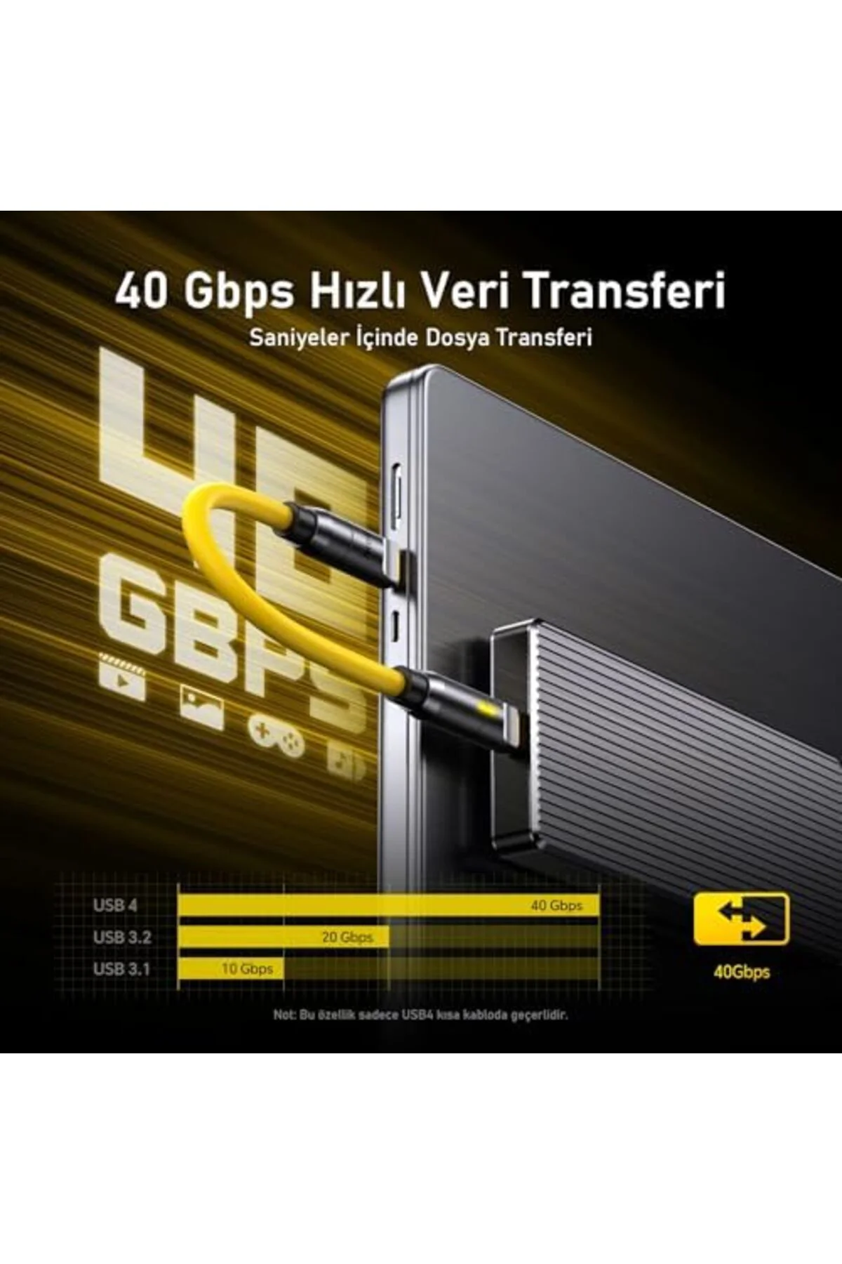 TTKTEKNOLOJİ The Future Power 8-in-1 240W Type-C to Type-C PD 3.1