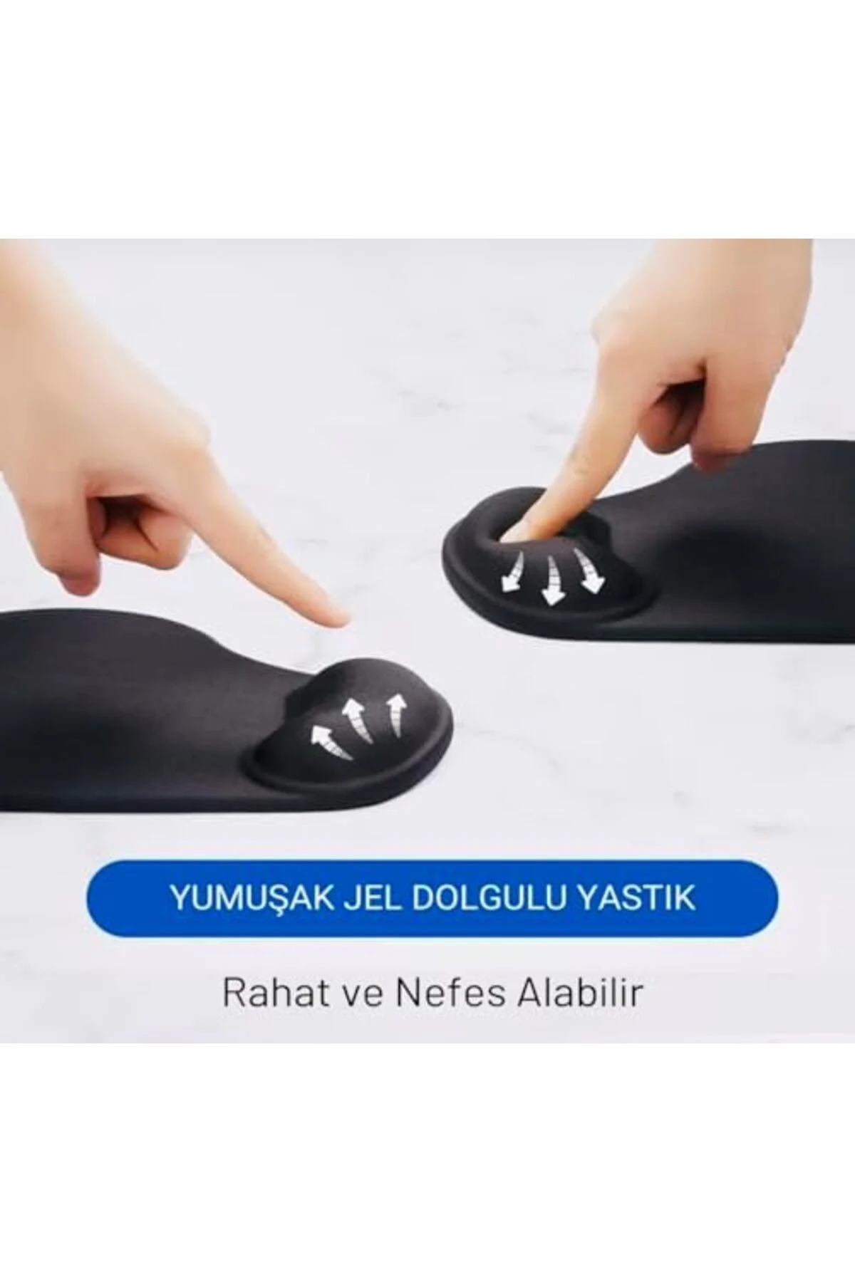 TTKTEKNOLOJİ TIGER TRACK Siyah Bilek Destekli Ergonomik - Kaymaz 