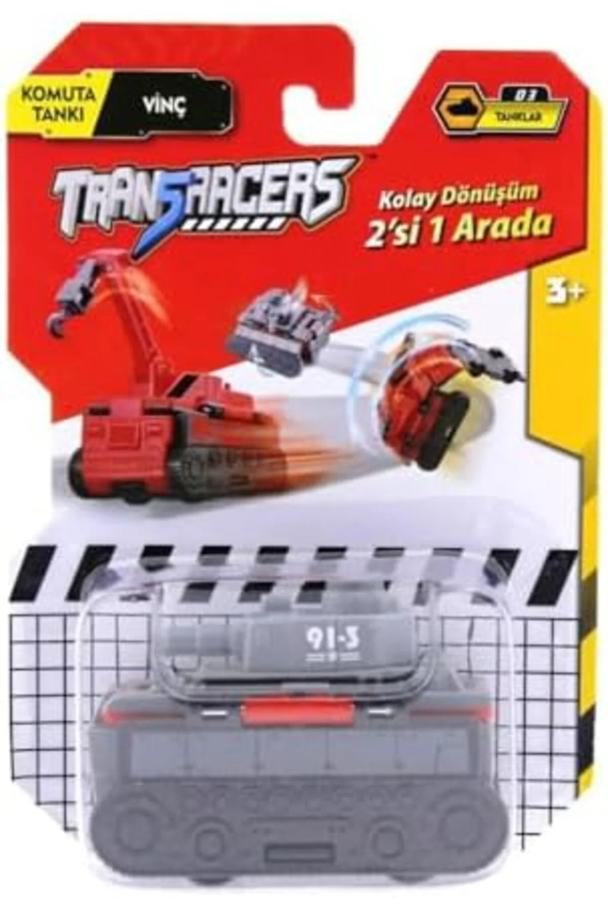 TTKTEKNOLOJİ Transracers Dönüşen Araçlar Tanklar Komuta Tankı/Vin