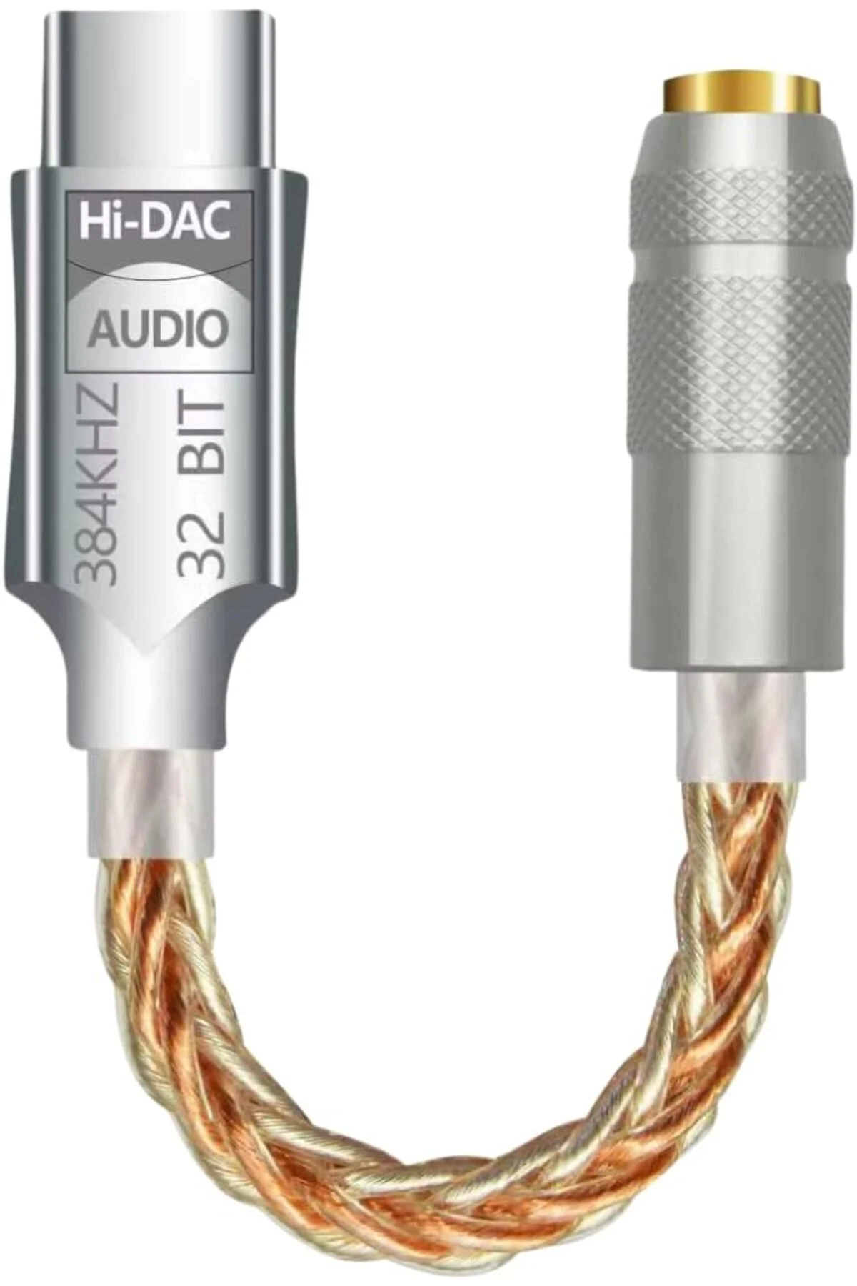 TTKTEKNOLOJİ Type-C - 3.5 ALC5686 Çip HiFi DAC Kartı Kulaklık Kab