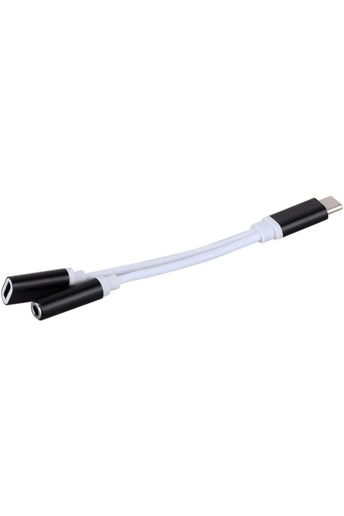 TTKTEKNOLOJİ Type C To 3.5mm Kulaklık Şarj Çevirici Dönüştürücü A