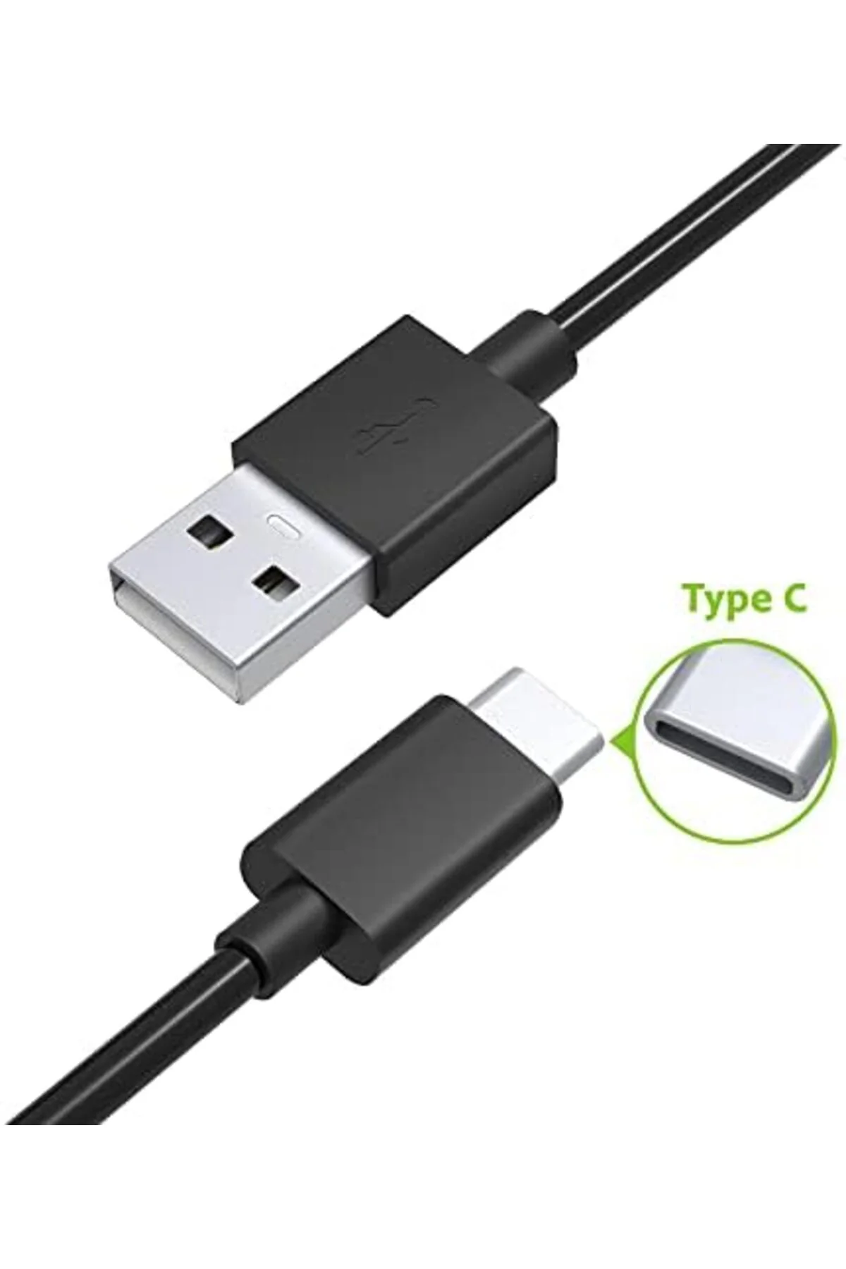 TTKTEKNOLOJİ Type-C Şarj ve Data Kablosu Siyah 90 cm TTKTEKNOLOJİ TTKTEKNOLOJİ Type-C Şarj ve Data Kablosu Siyah 90 cm TTKTEKNOLOJİ