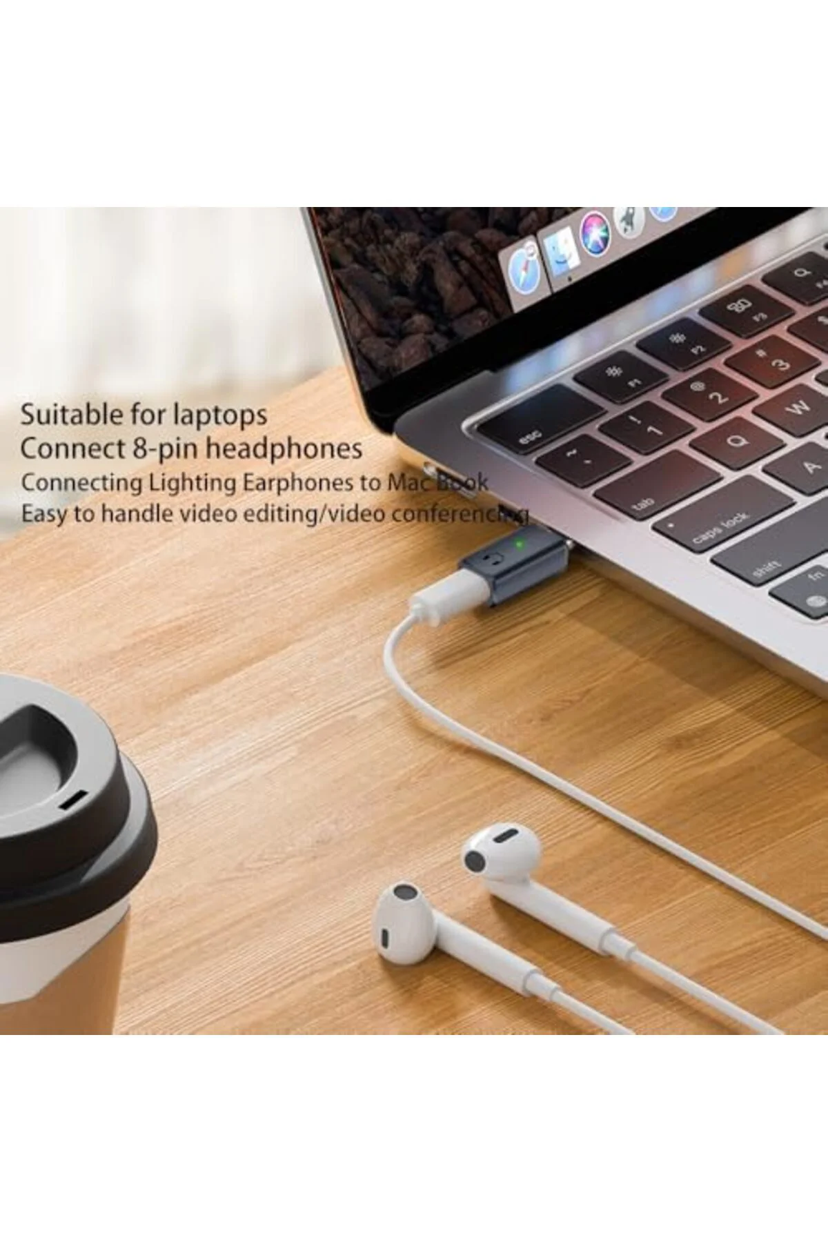 TTKTEKNOLOJİ Type C to Lightning Kulaklık Dönüştürücü iPad Yuva Ç