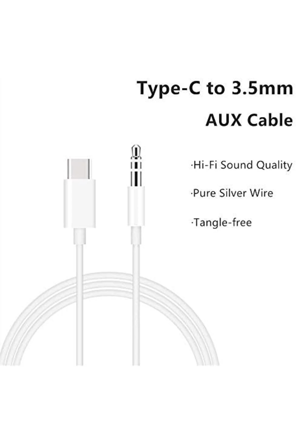 TTKTEKNOLOJİ TYPE-C TO 3.5MM AUX KABLO * JH-030 TTKTEKNOLOJİ 3955