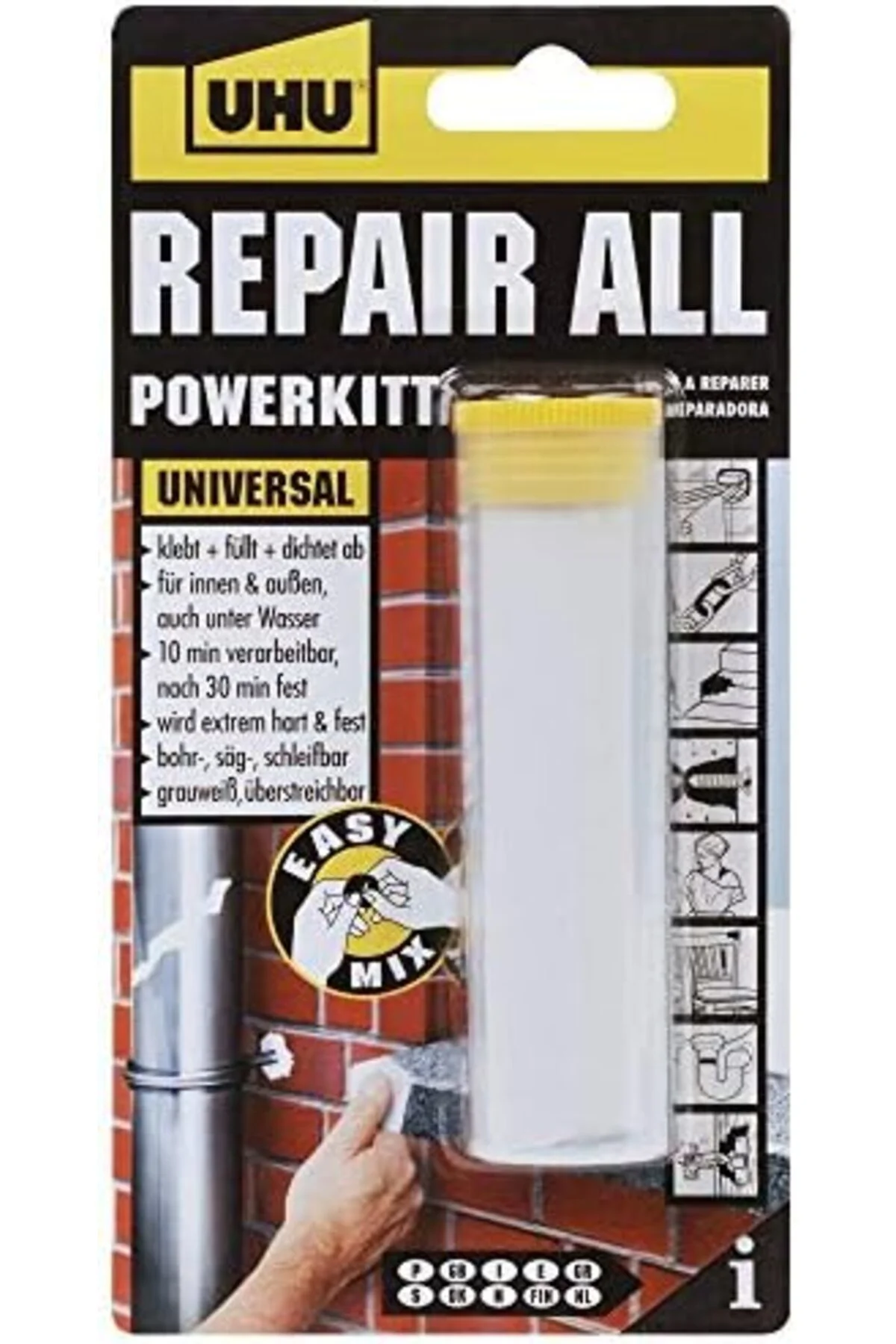 TTKTEKNOLOJİ Uhu Repair All-Tamir Ve Dolgu Hamuru KRK 395519