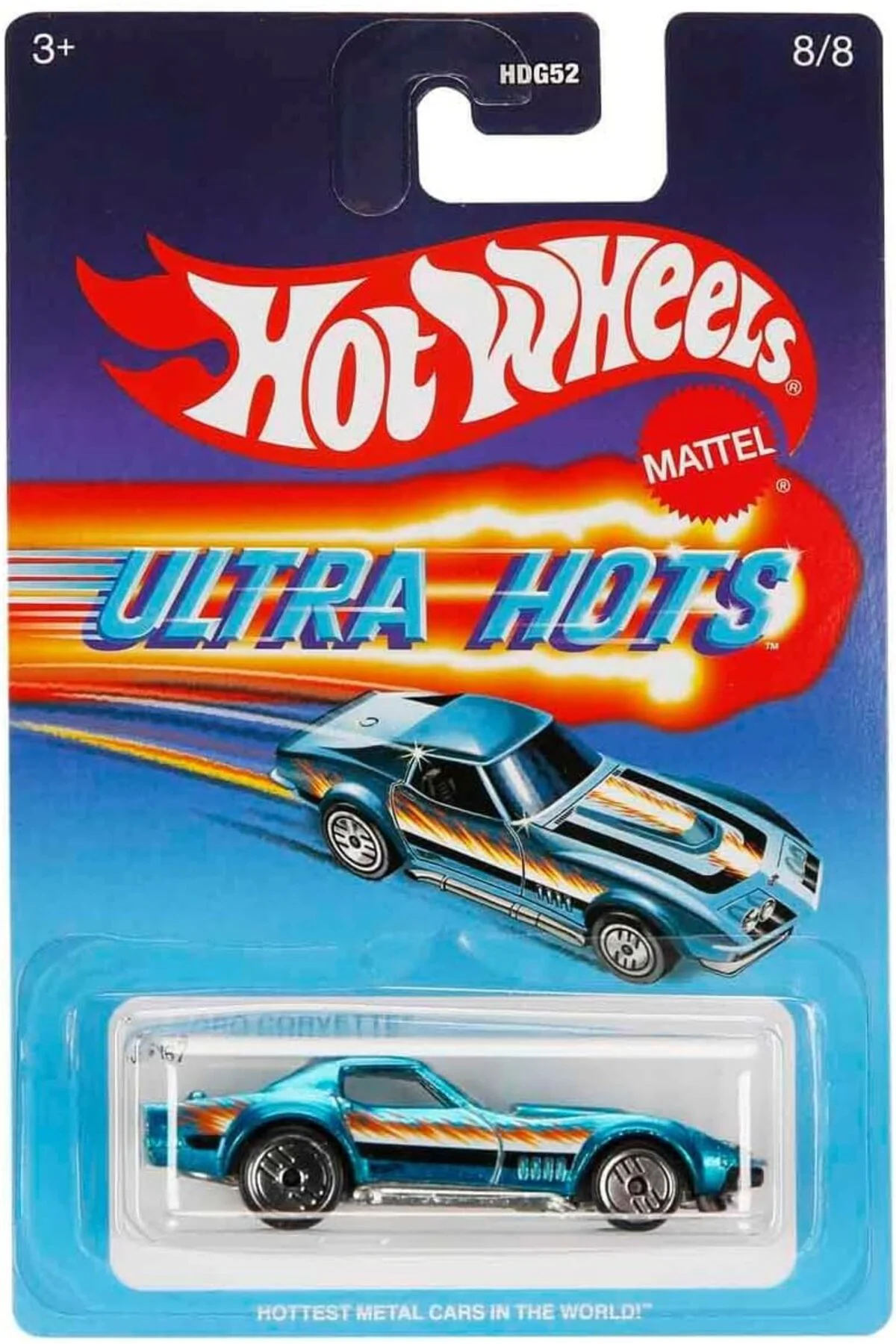 TTKTEKNOLOJİ Ultra Hots Tekli Arabalar HDG52-69 COPO CORVETTE JBY