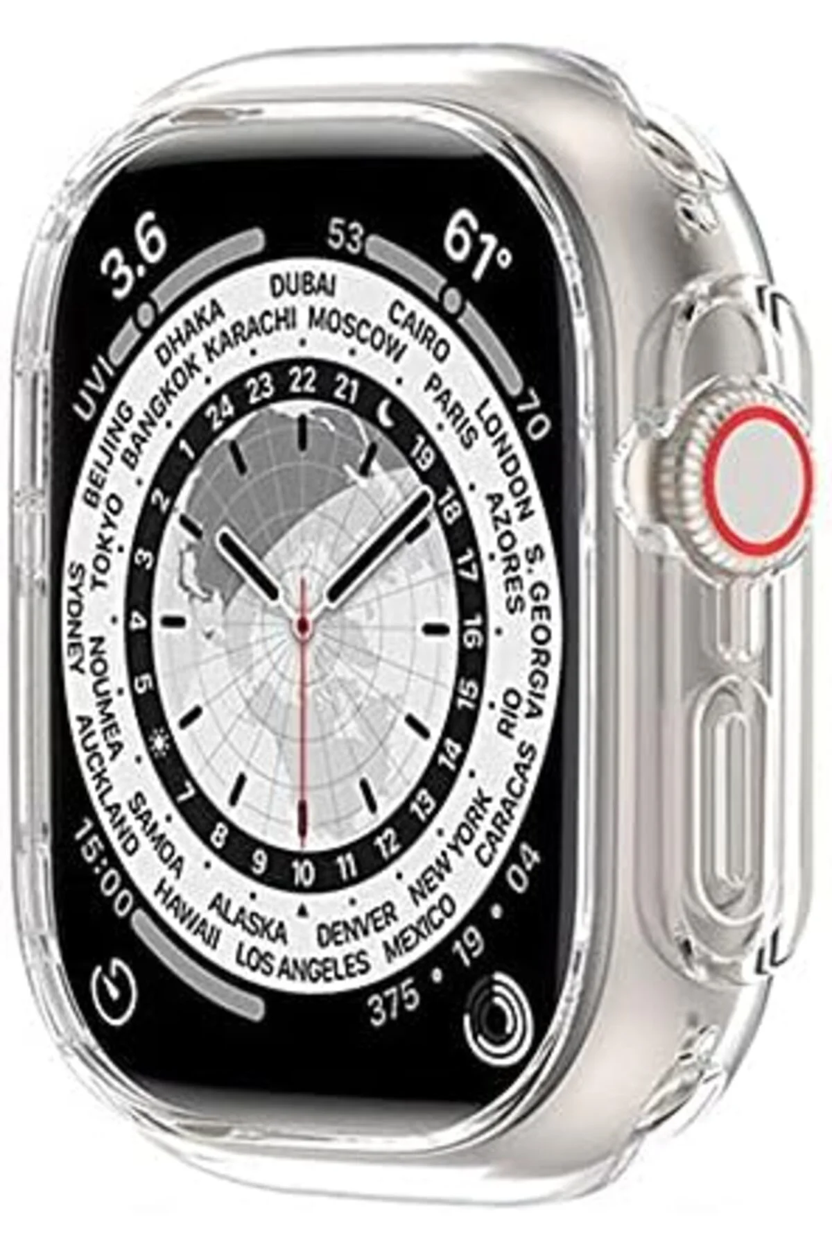 TTKTEKNOLOJİ Ultra ile Uyumlu 49mm ile uyumlu PC Çerçeve Tam Koru