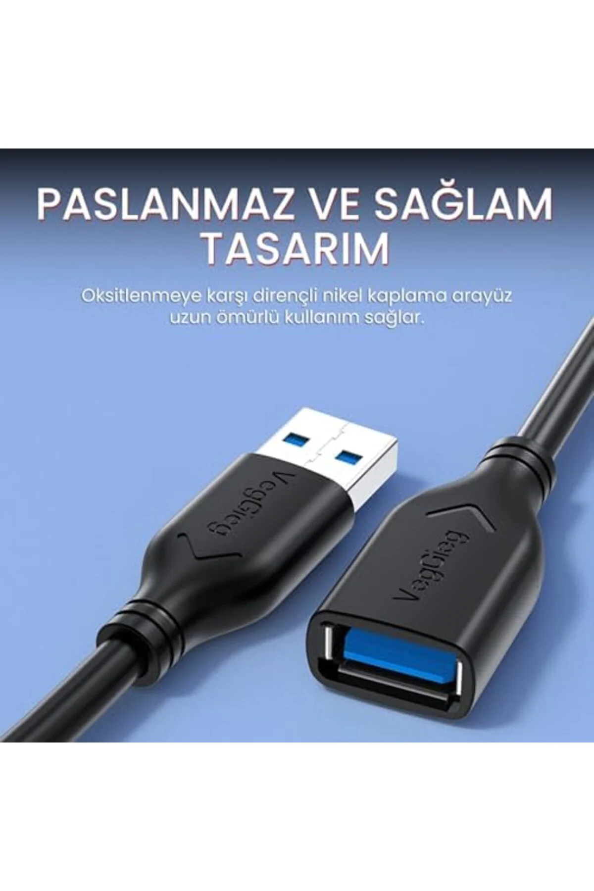 TTKTEKNOLOJİ USB 3.0 Uzatma Kablosu 2 Metre TTKTEKNOLOJİ 395519