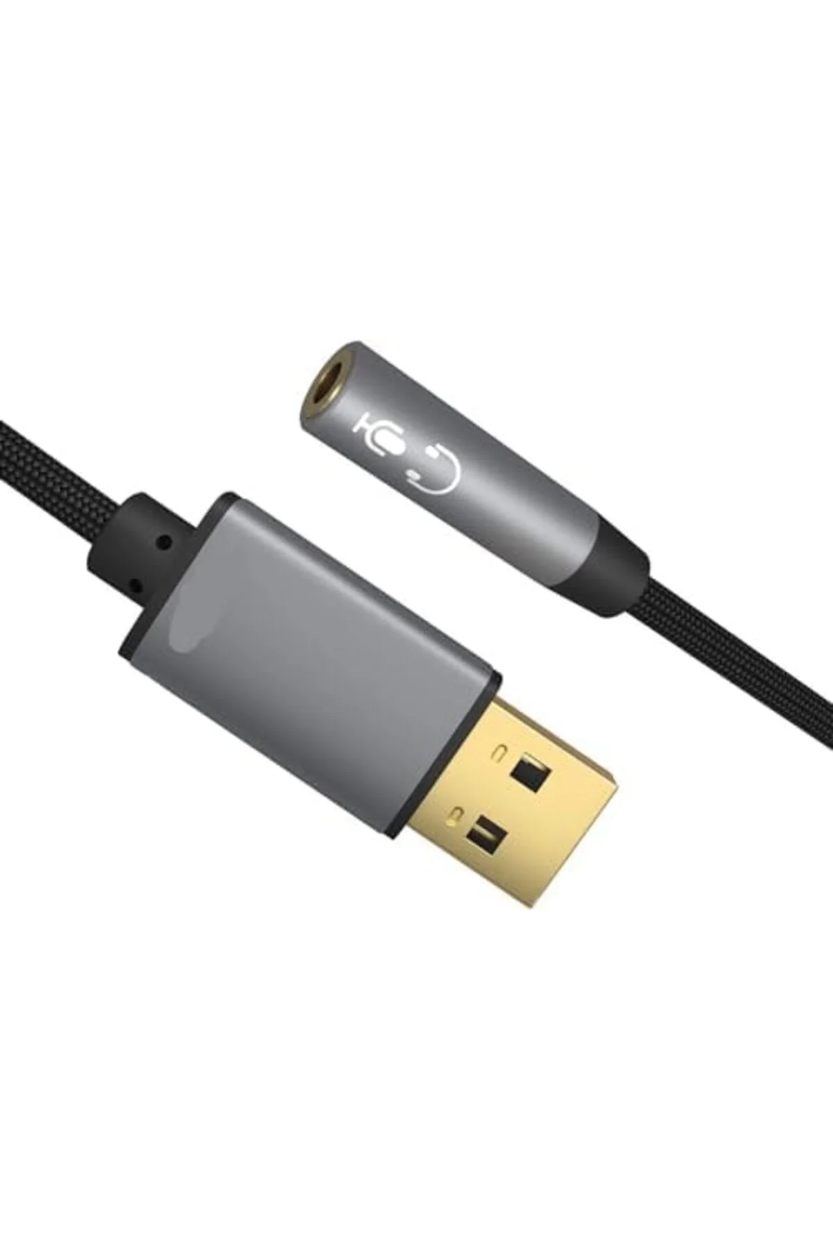 TTKTEKNOLOJİ USB 3.5mm adaptörü USB transferi ses kartı AUX HiFi 