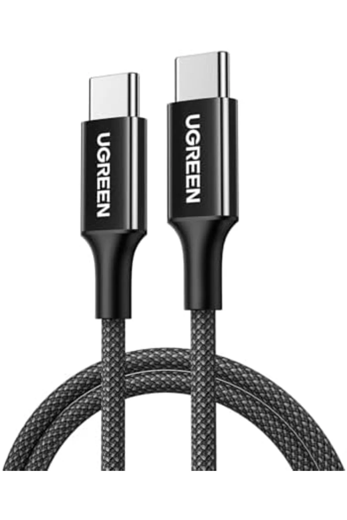 TTKTEKNOLOJİ USB-C 60W 3A QC PD Örgülü Hızlı Şarj Kablosu, 1 Metr